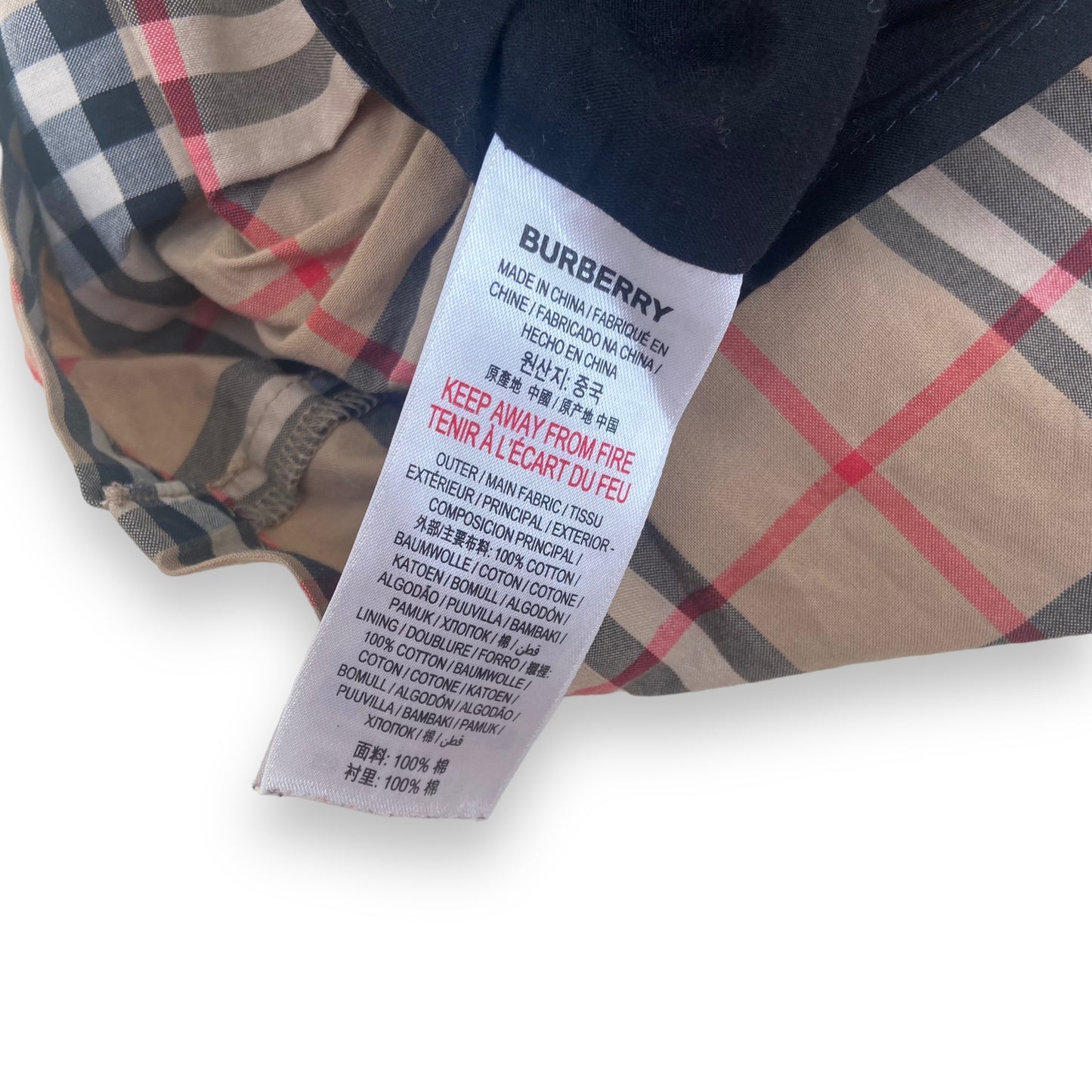 BURBERRY VINTAGE CHECK SKIRT AGE3