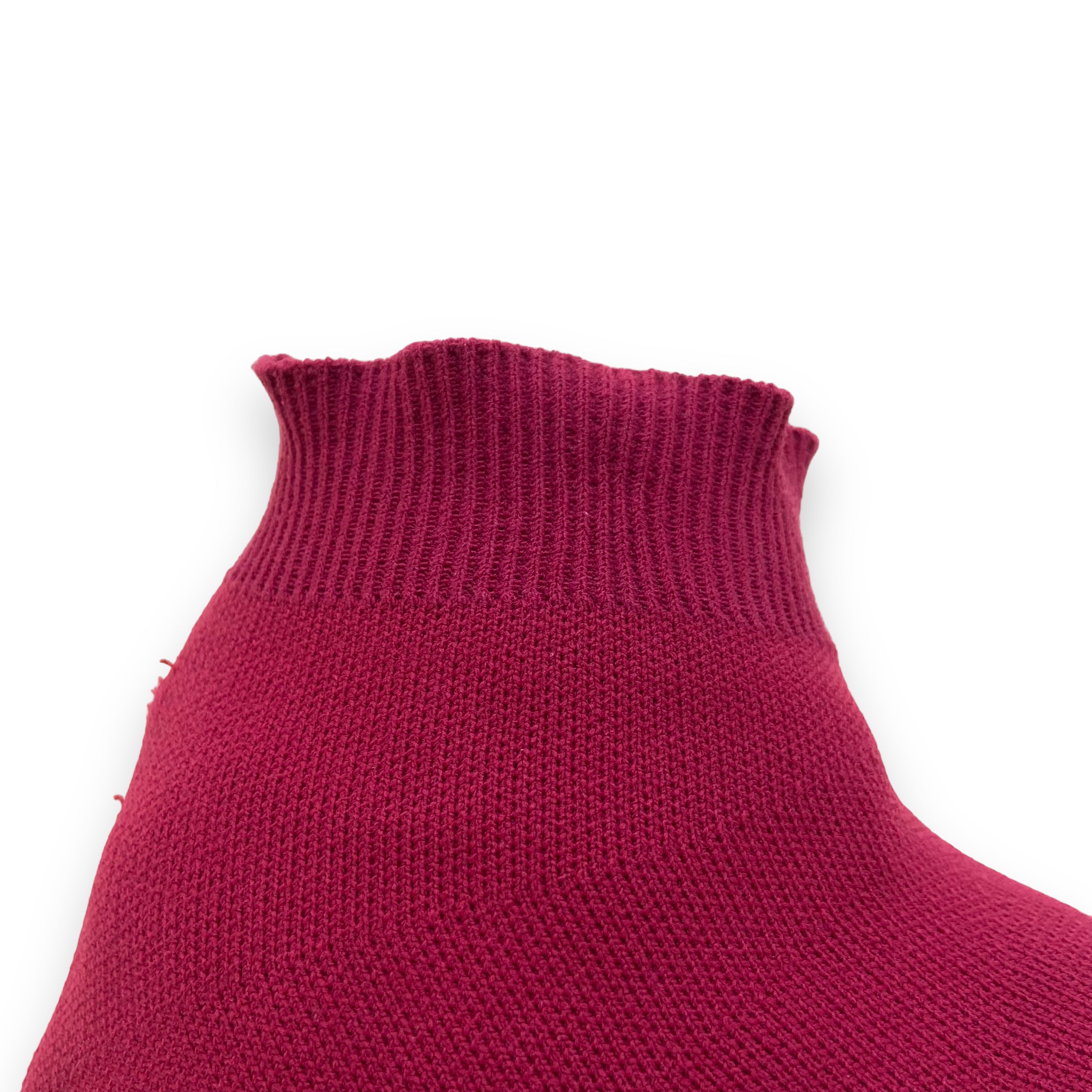 BALENCIAGA SPEED RUNNER SNEAKERS BURGUNDY UK10.5