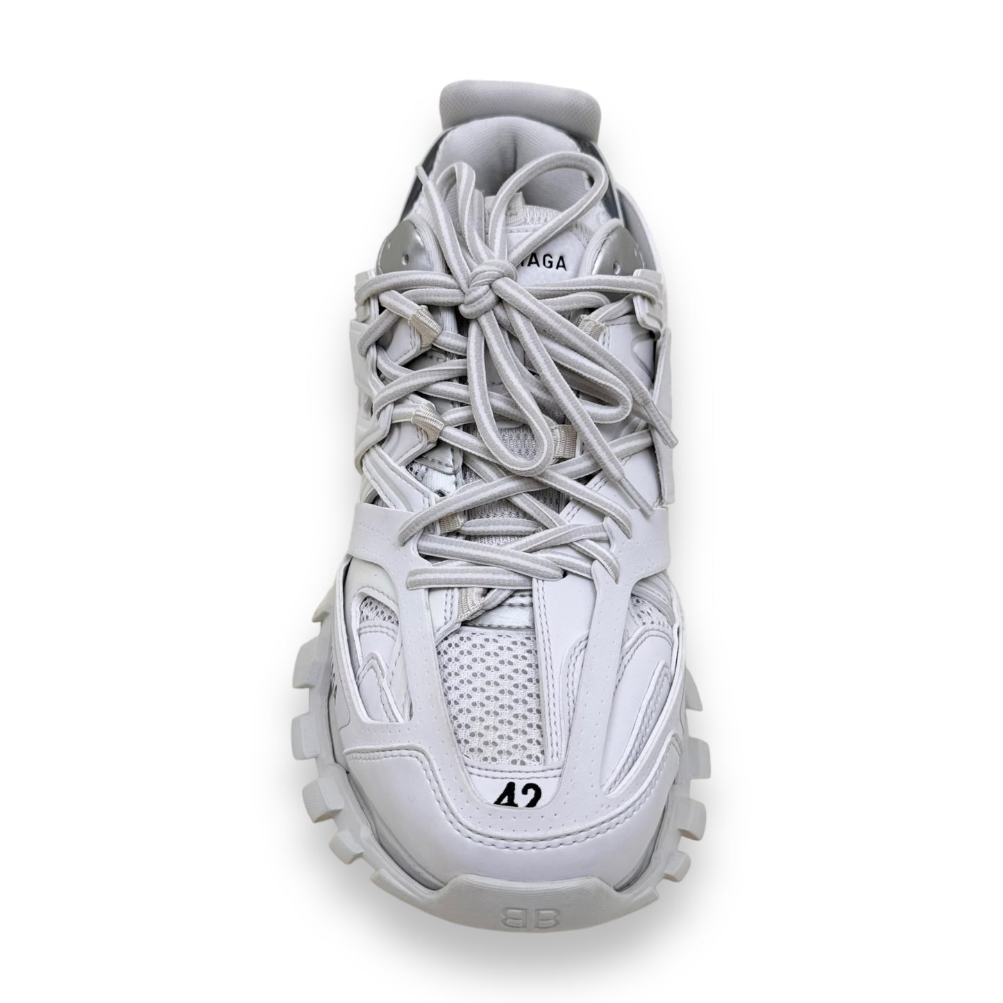 BALENCIAGA TRACK RUNNER SNEAKERS WHITE UK8
