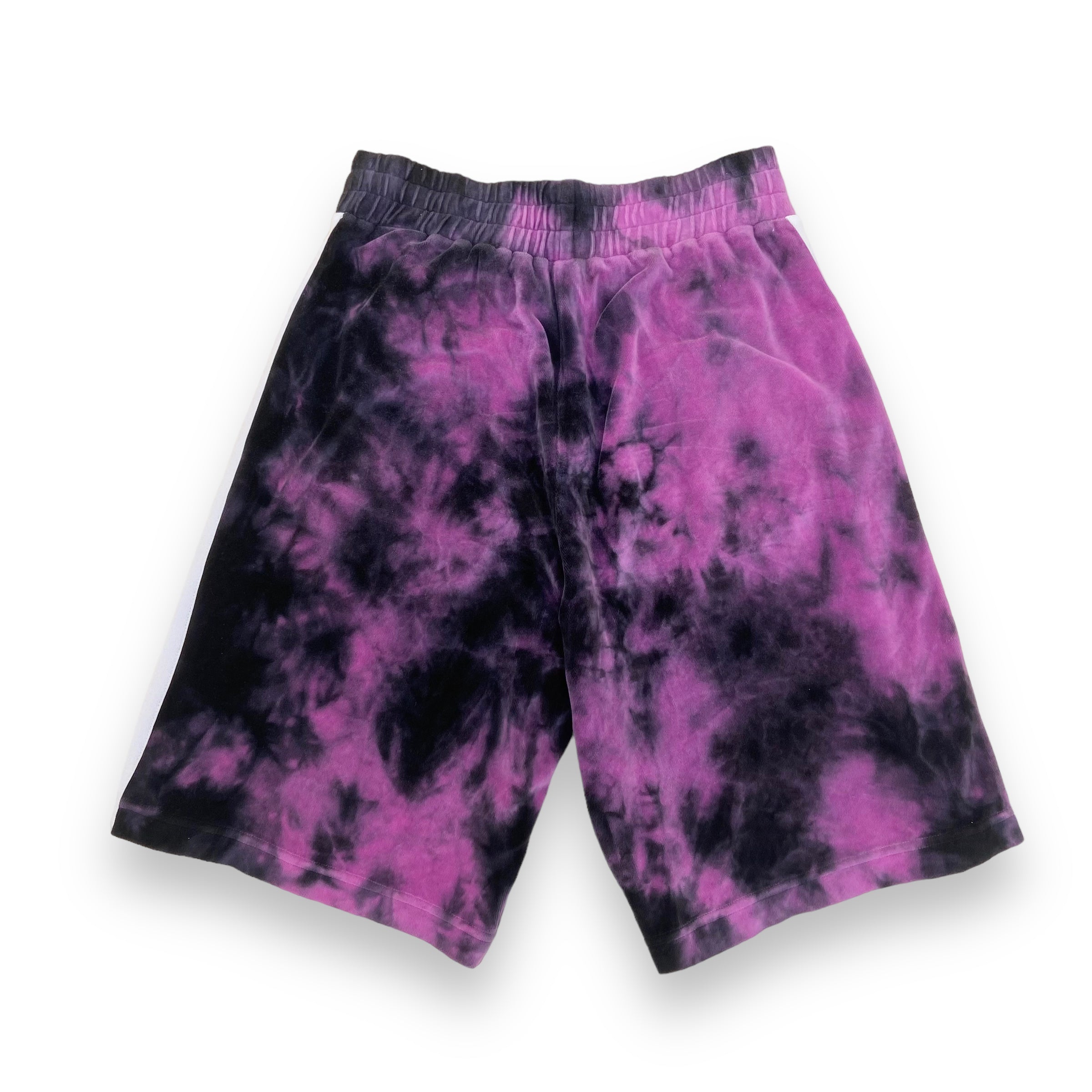 PALM ANGELS VELOUR SHORTS PURPLE S
