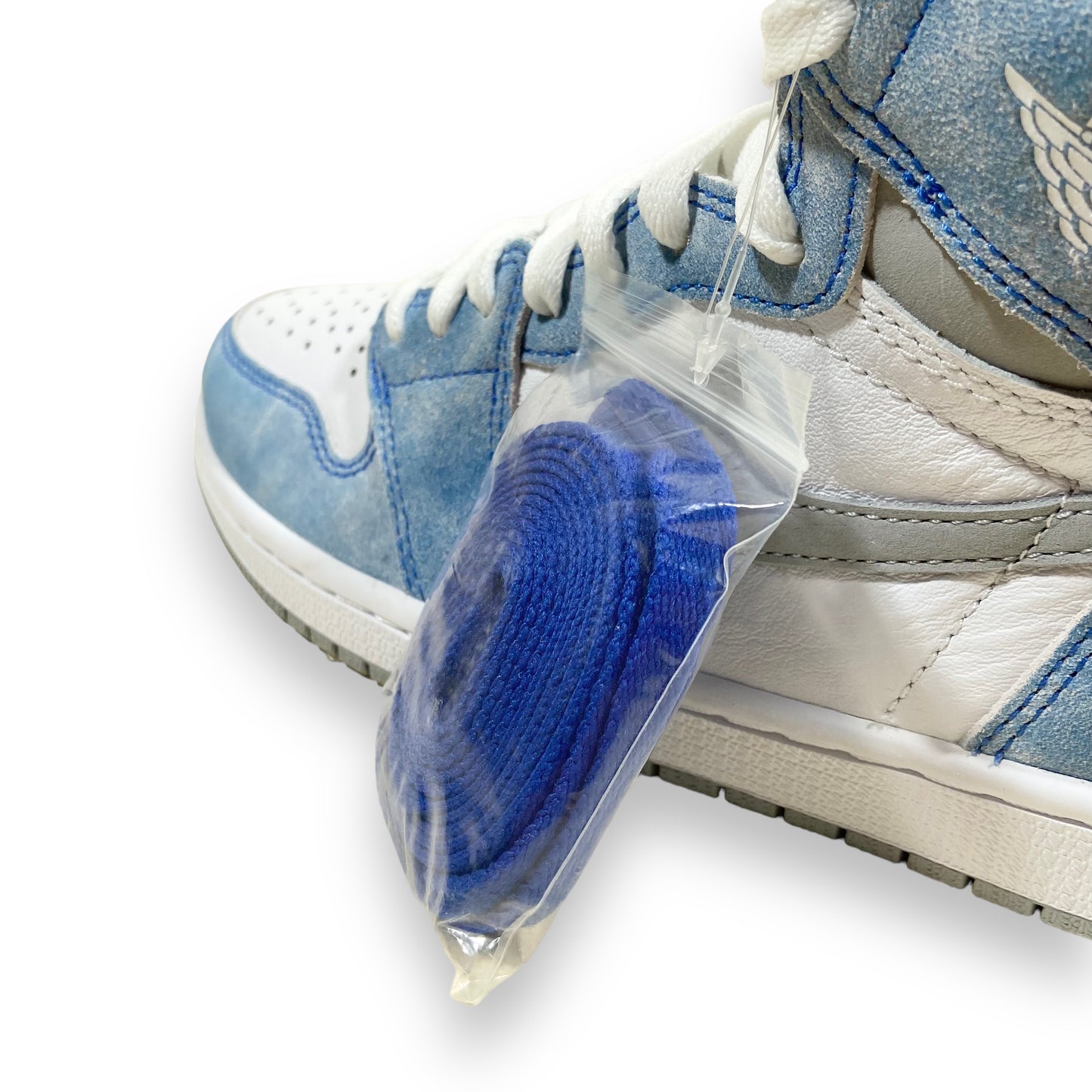 NIKE AIR JORDAN 1 HIGH TOP HYPER ROYAL SNEAKERS UK7