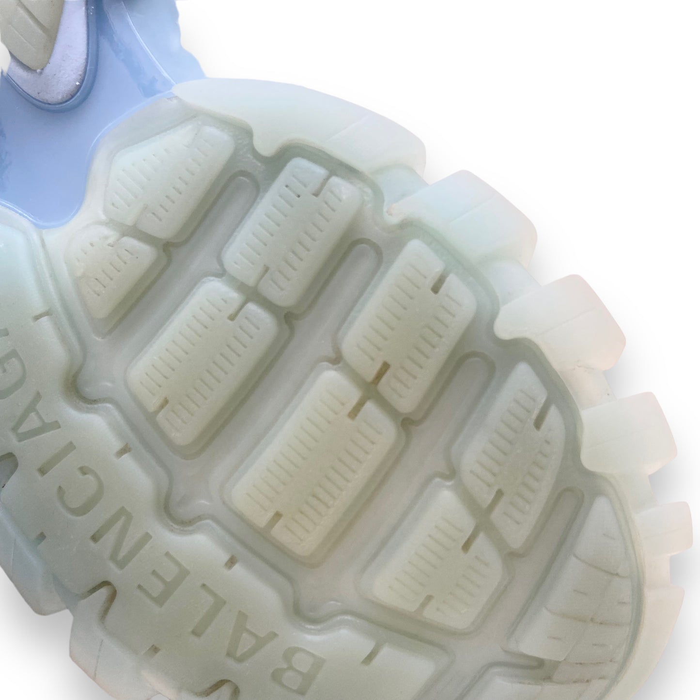 BALENCIAGA TRACK RUNNER SNEAKERS BABY BLUE UK8