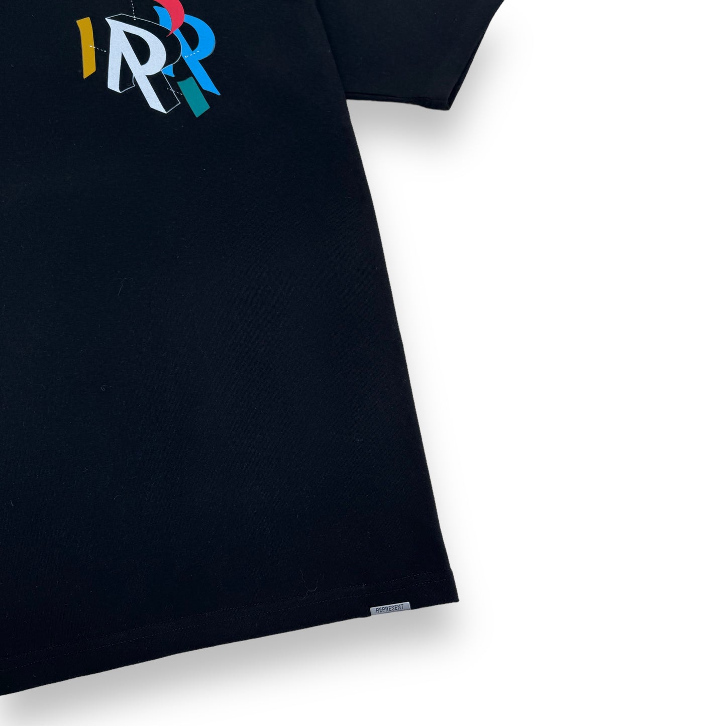 REPRESENT INITIAL ASSEMBLY T-SHIRT BLACK L