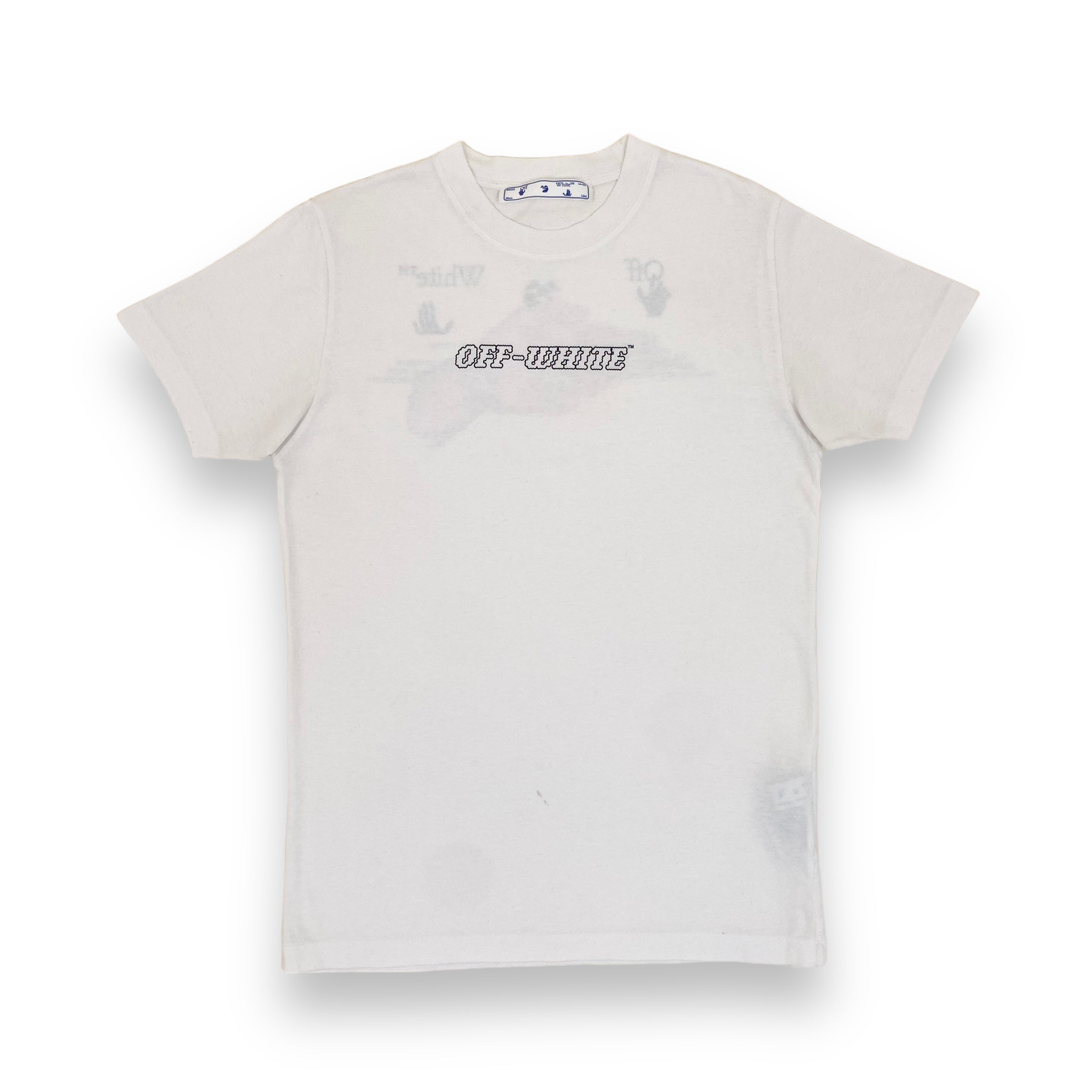 OFF-WHITE HAND T-SHIRT WHITE S