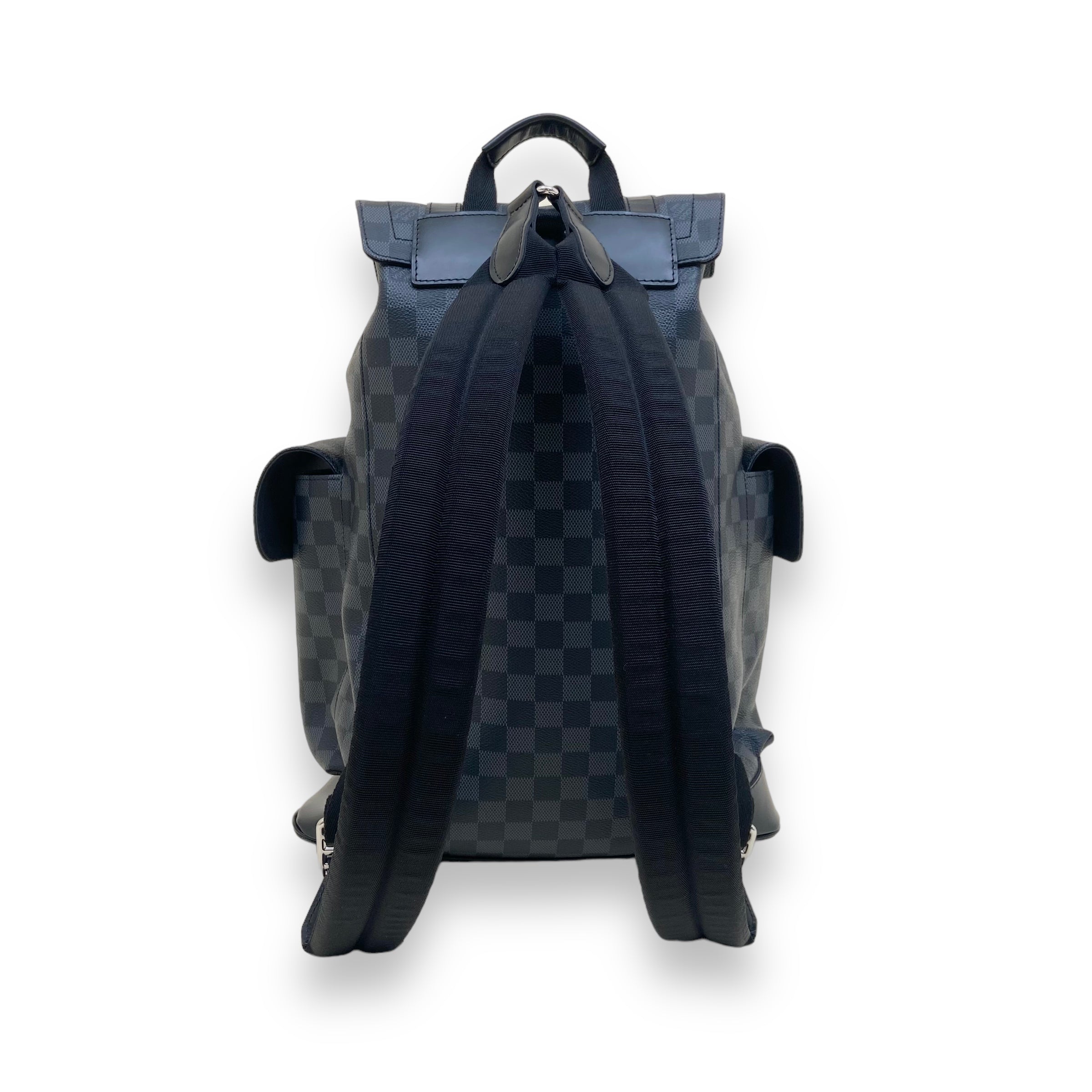 LOUIS VUITTON CHRISTOPHER MM BACKPACK BLACK