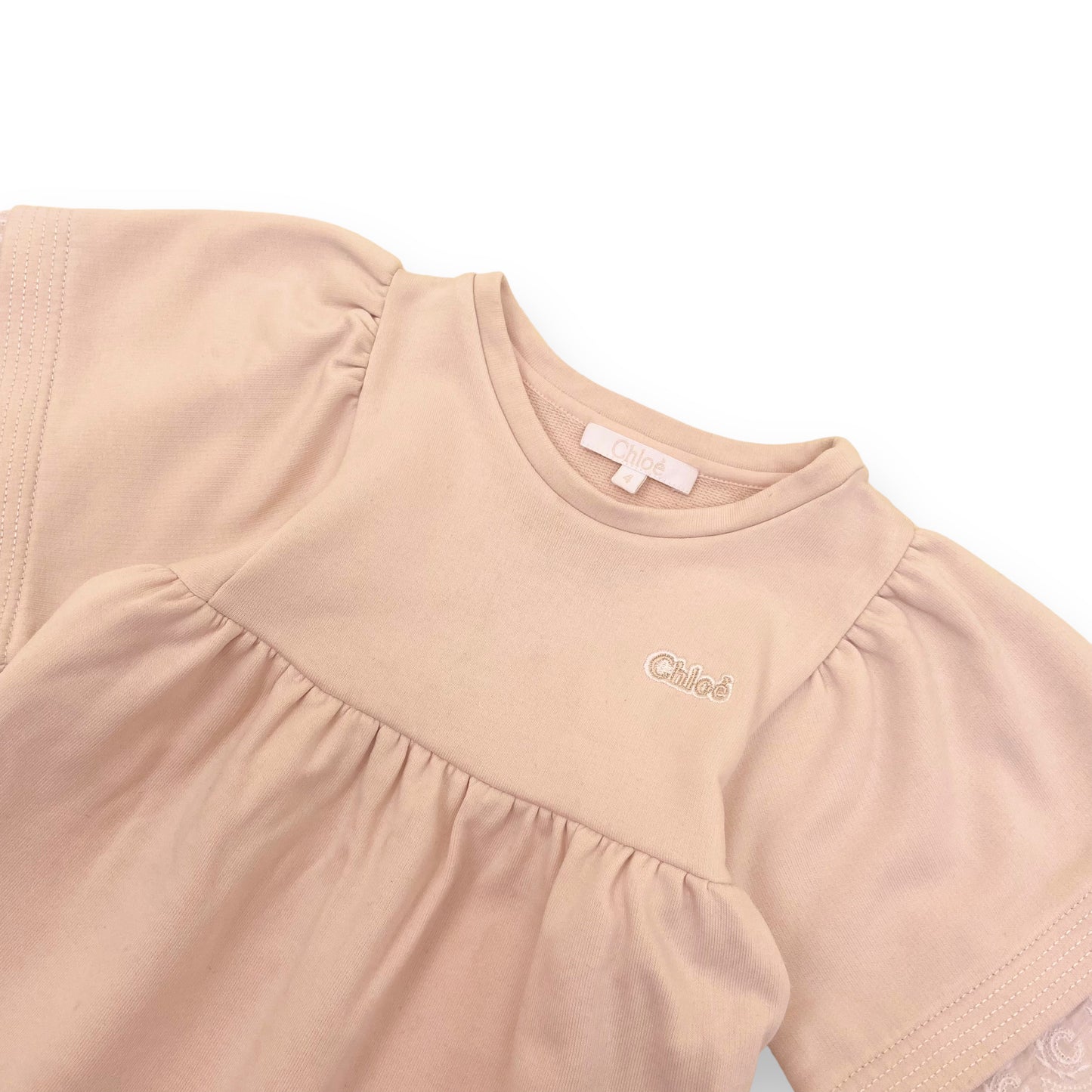 CHLOE DRESS PINK AGE4