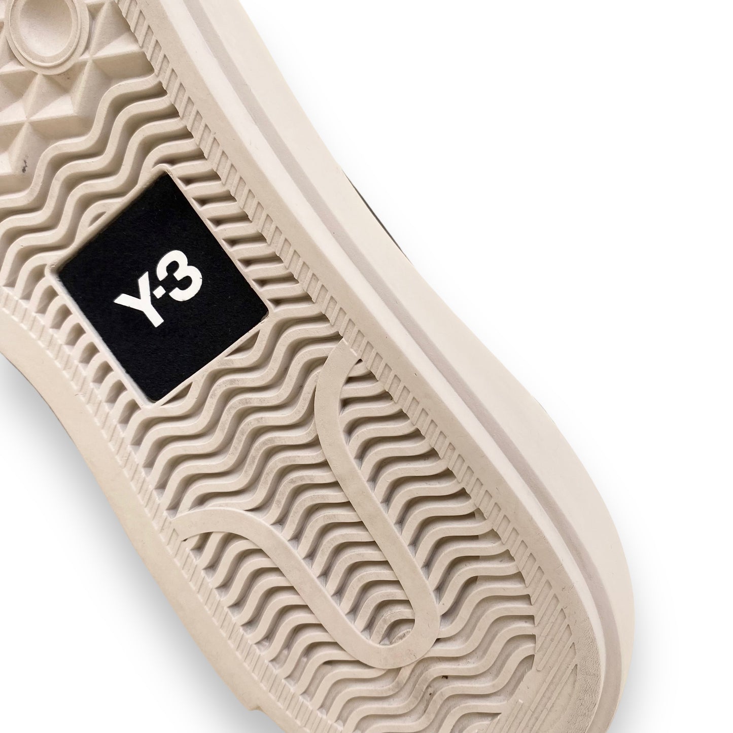 ADIDAS Y-3 AJATU COURT LOW SNEAKERS BLACK UK9.5