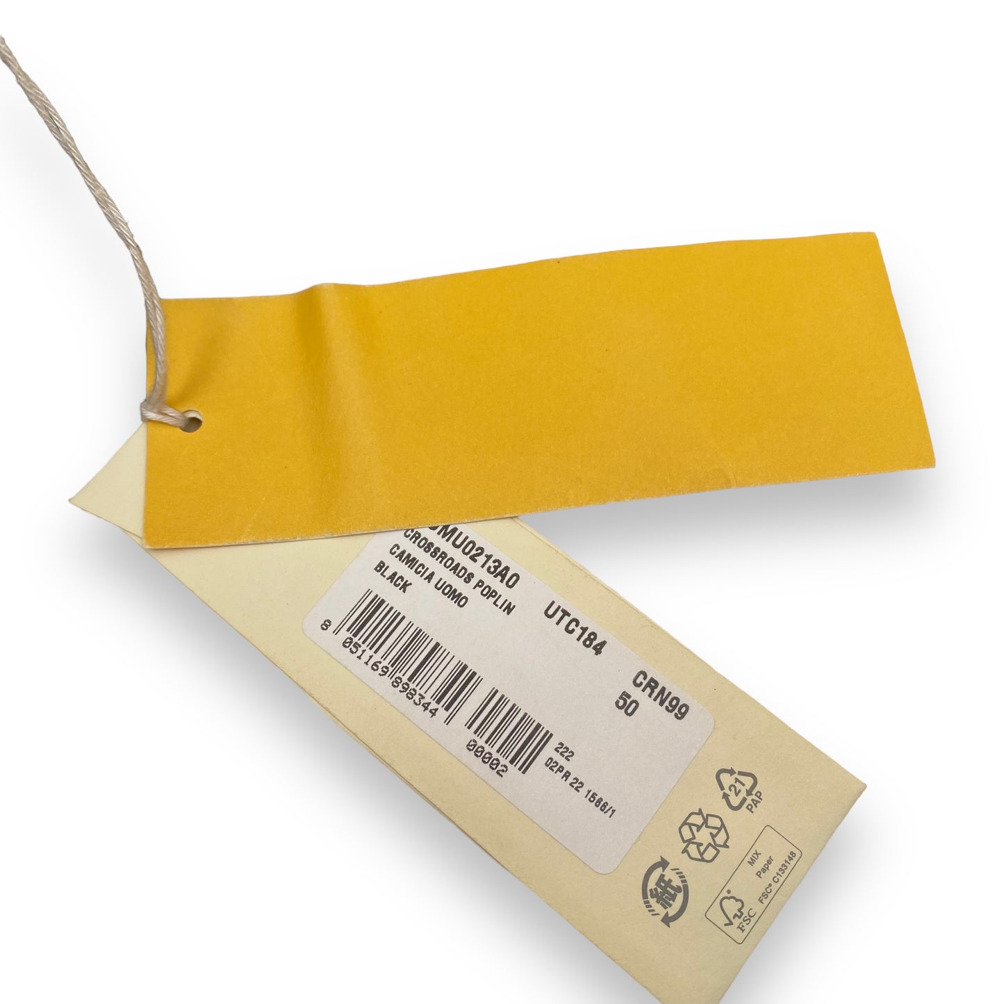 MARNI LOGO-PRINT COTTON SHIRT NAVY L