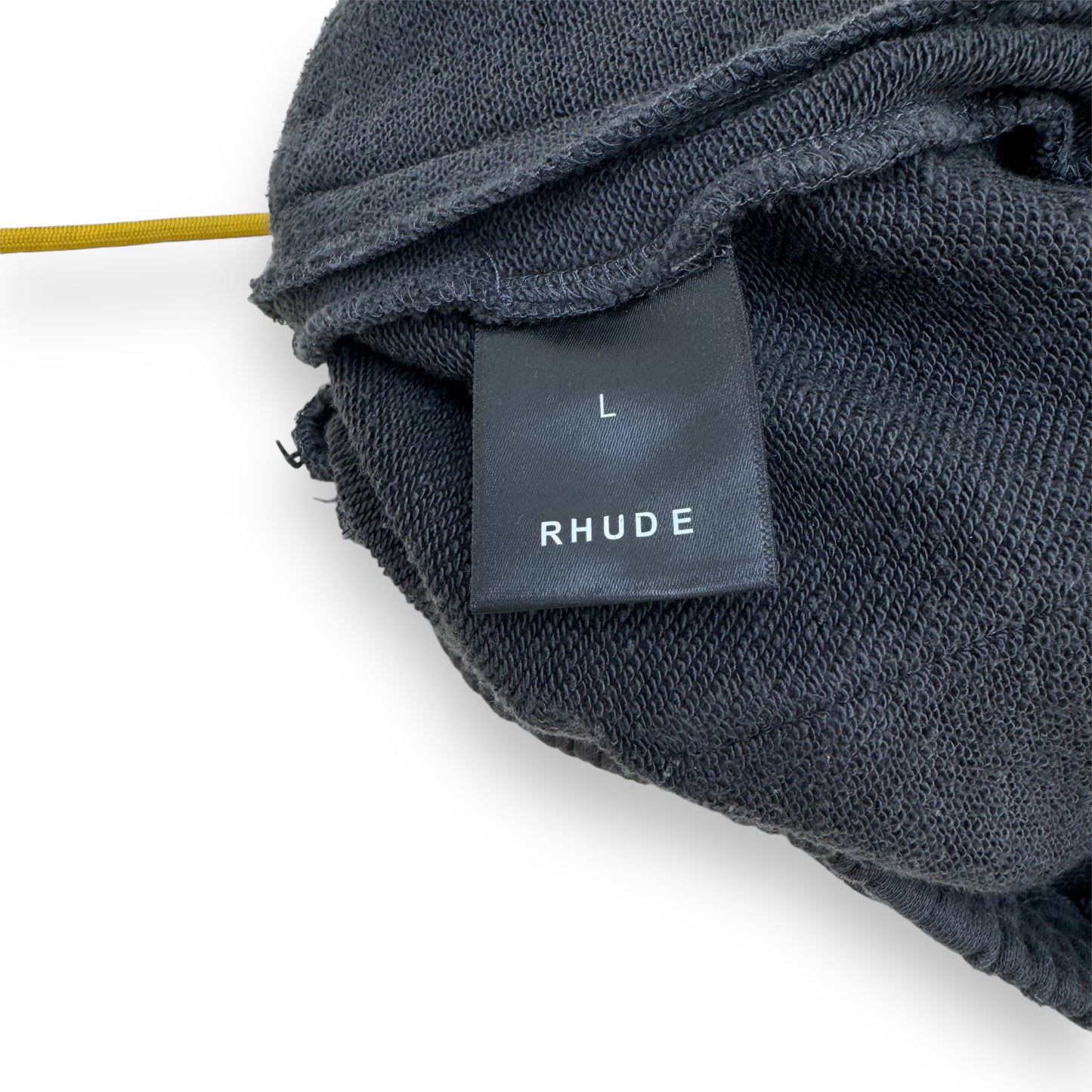 RHUDE SWEAT SHORTS GREY L