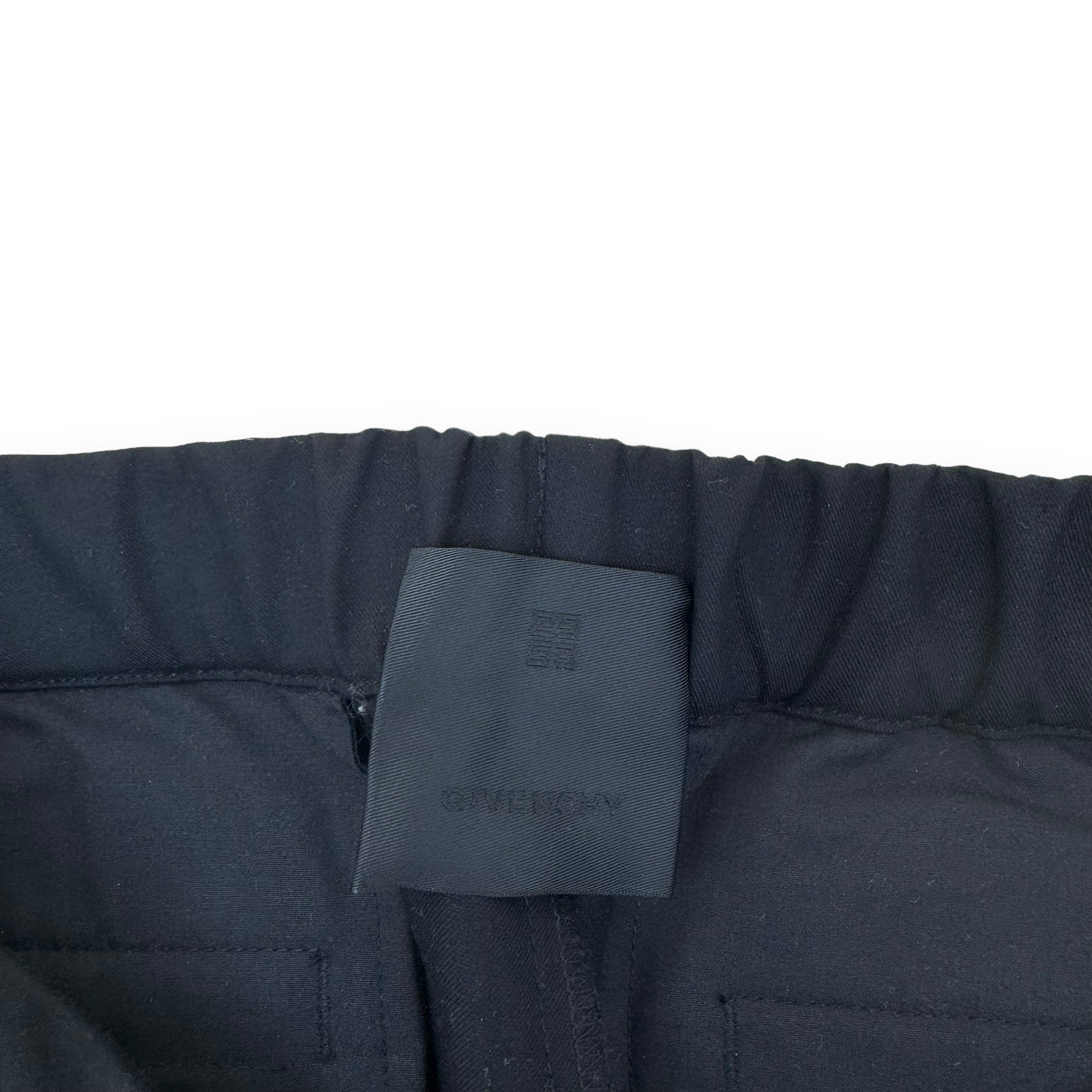 GIVENCHY ZIP TROUSERS BLACK M