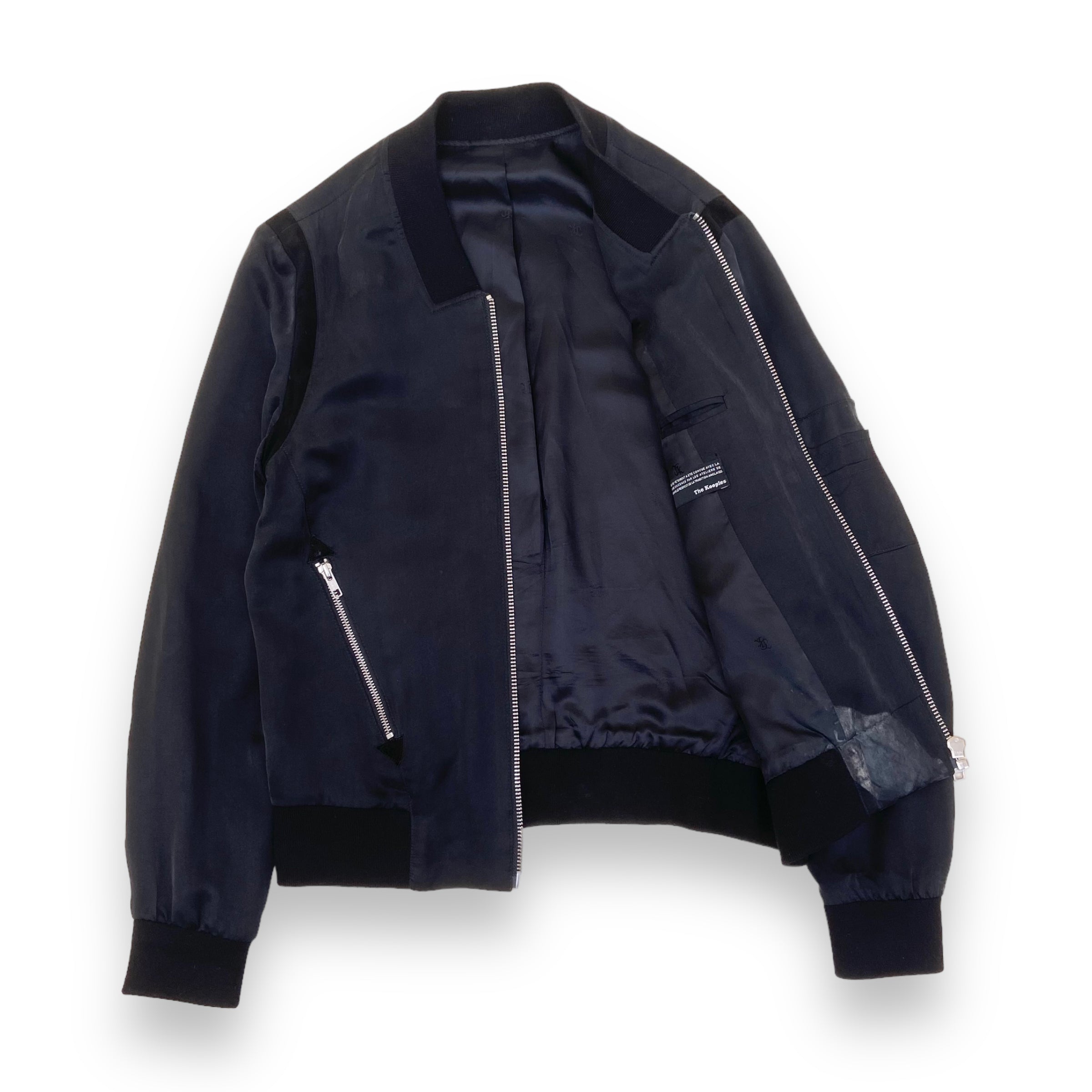 THE KOOPLES BOMBER JACKET NAVY S
