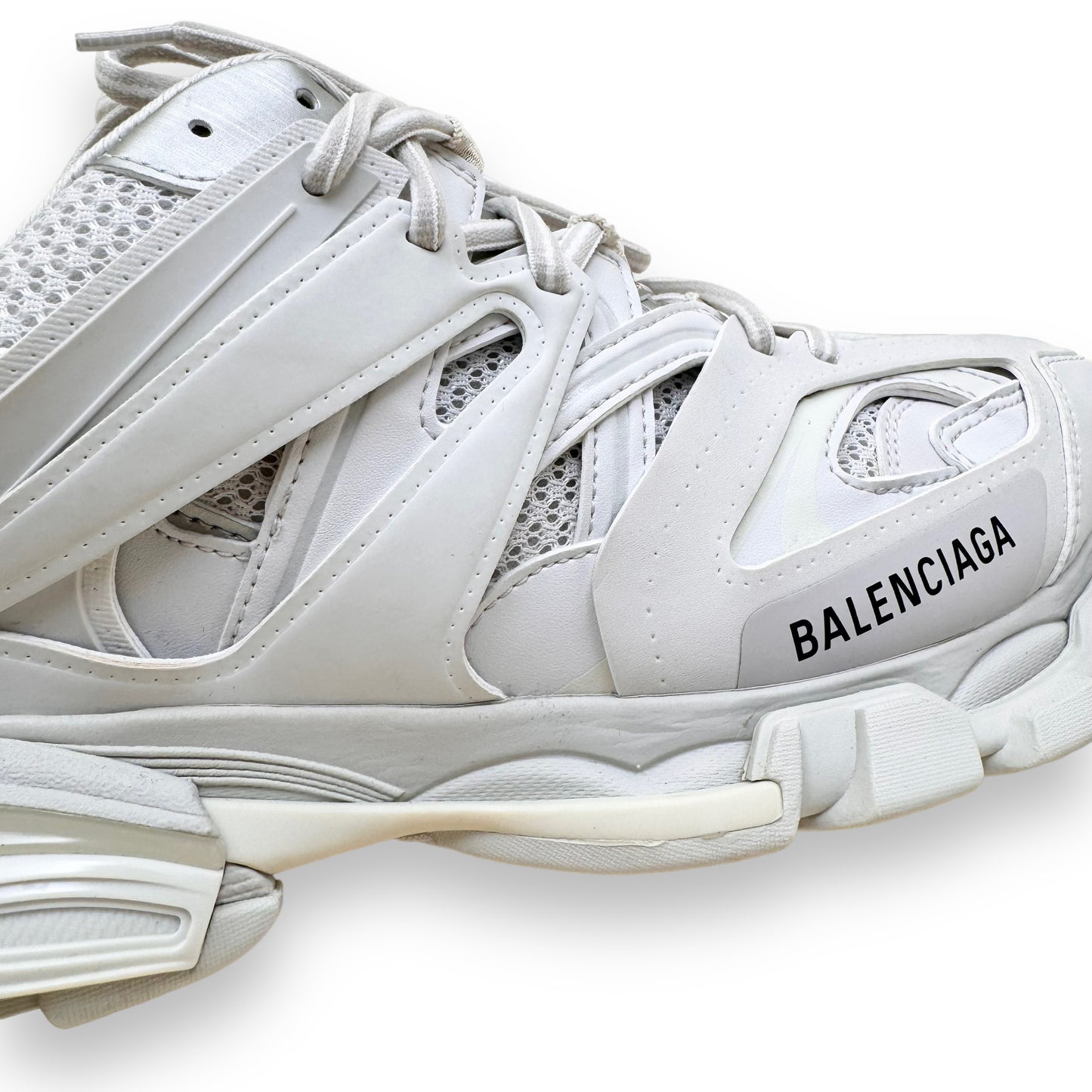 BALENCIAGA TRACK RUNNER SNEAKERS WHITE UK8