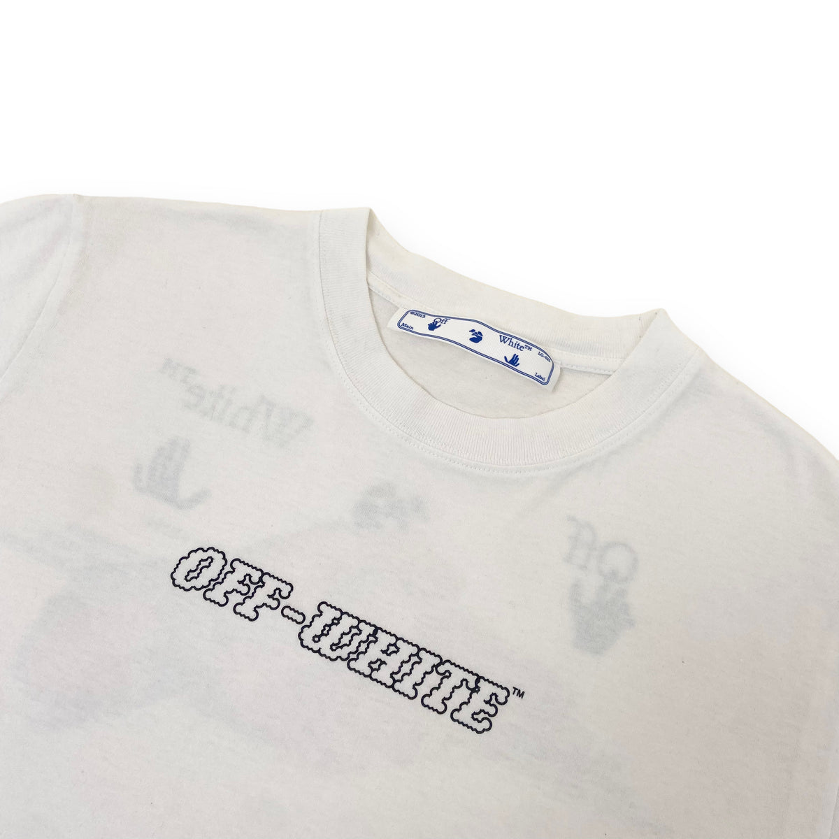 OFF-WHITE T-SHIRT WHITE S