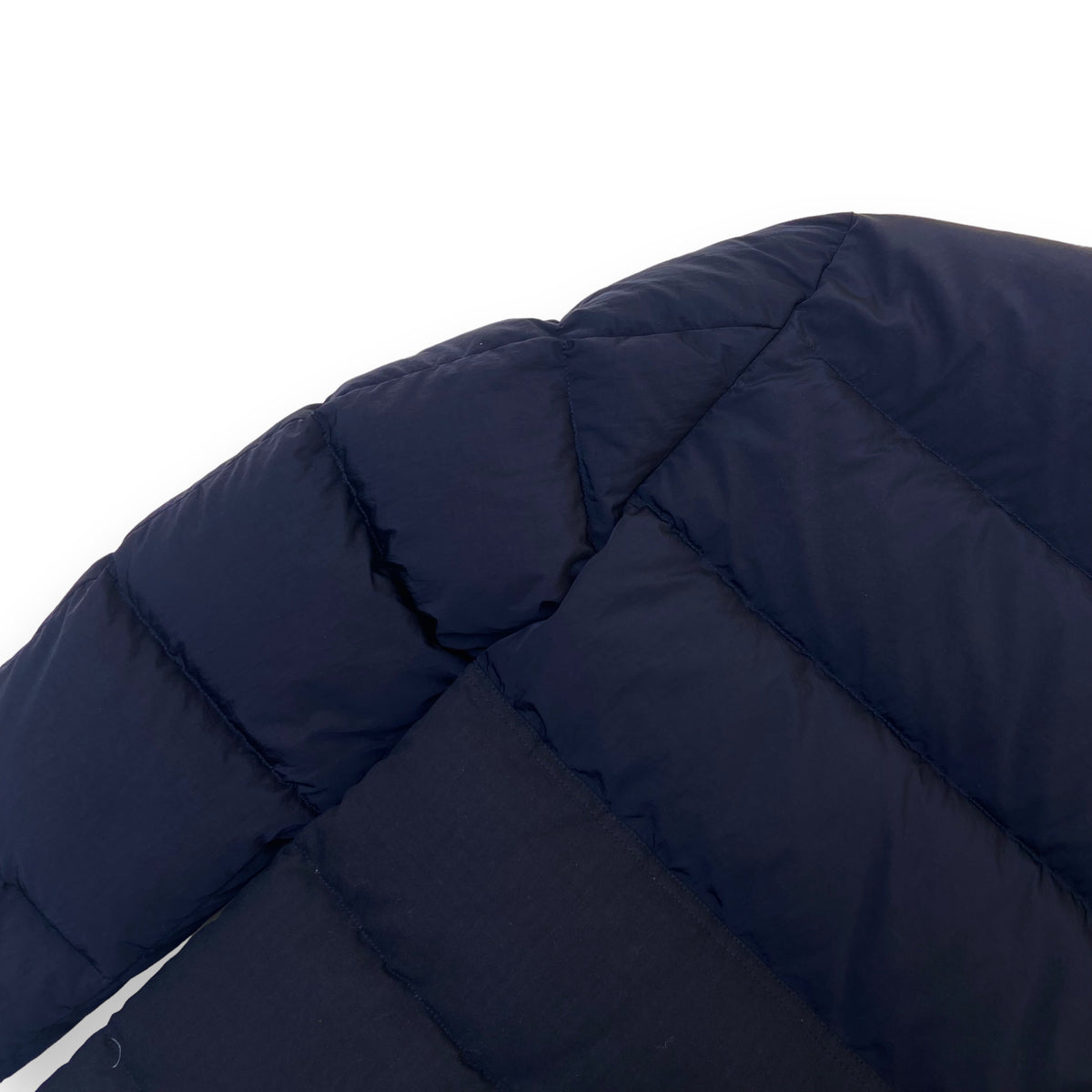 DOLCE & GABBANA PLATE PUFFER JACKET BLACK XS