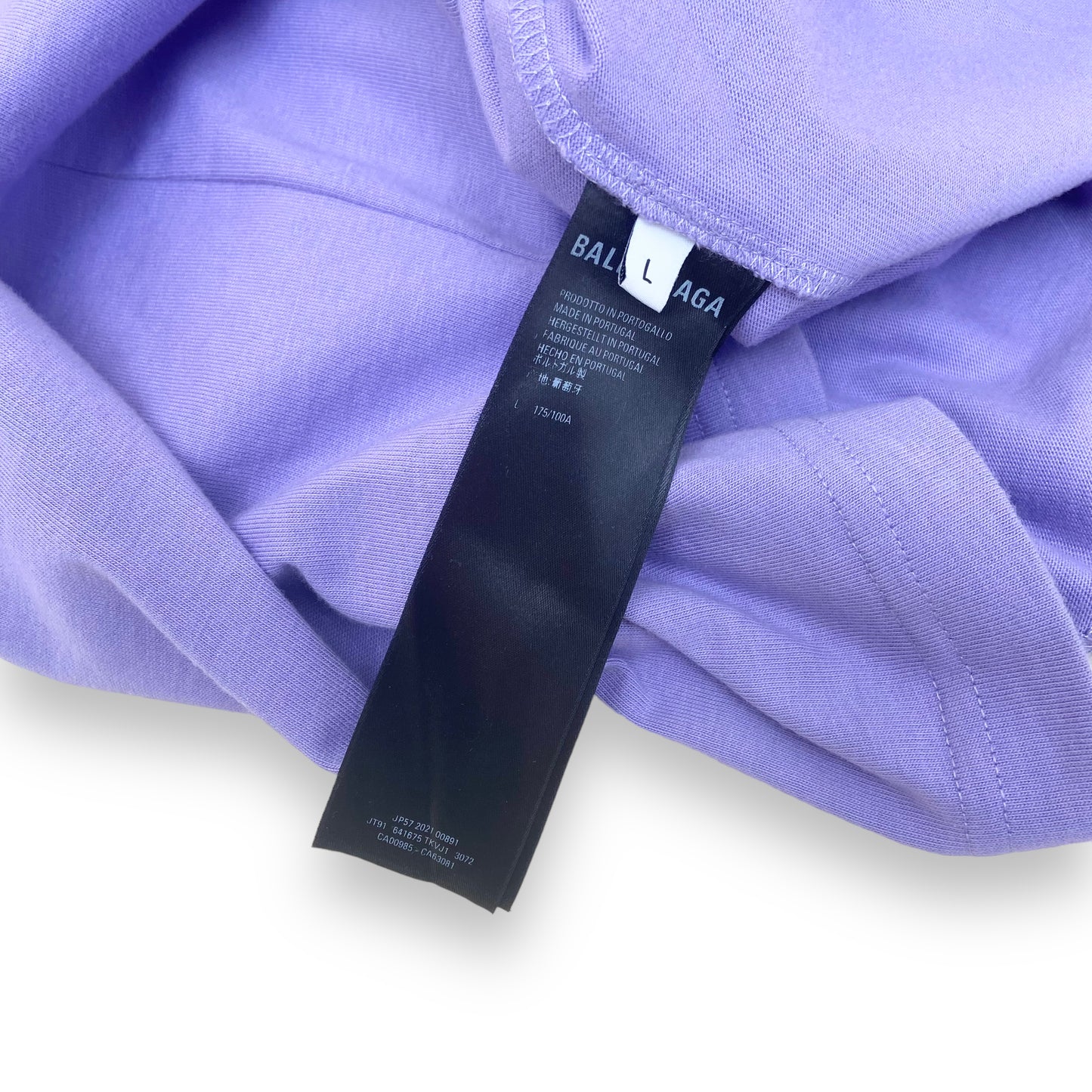 BALENCIAGA POLITICAL CAMPAIGN T-SHIRT LAVENDER L