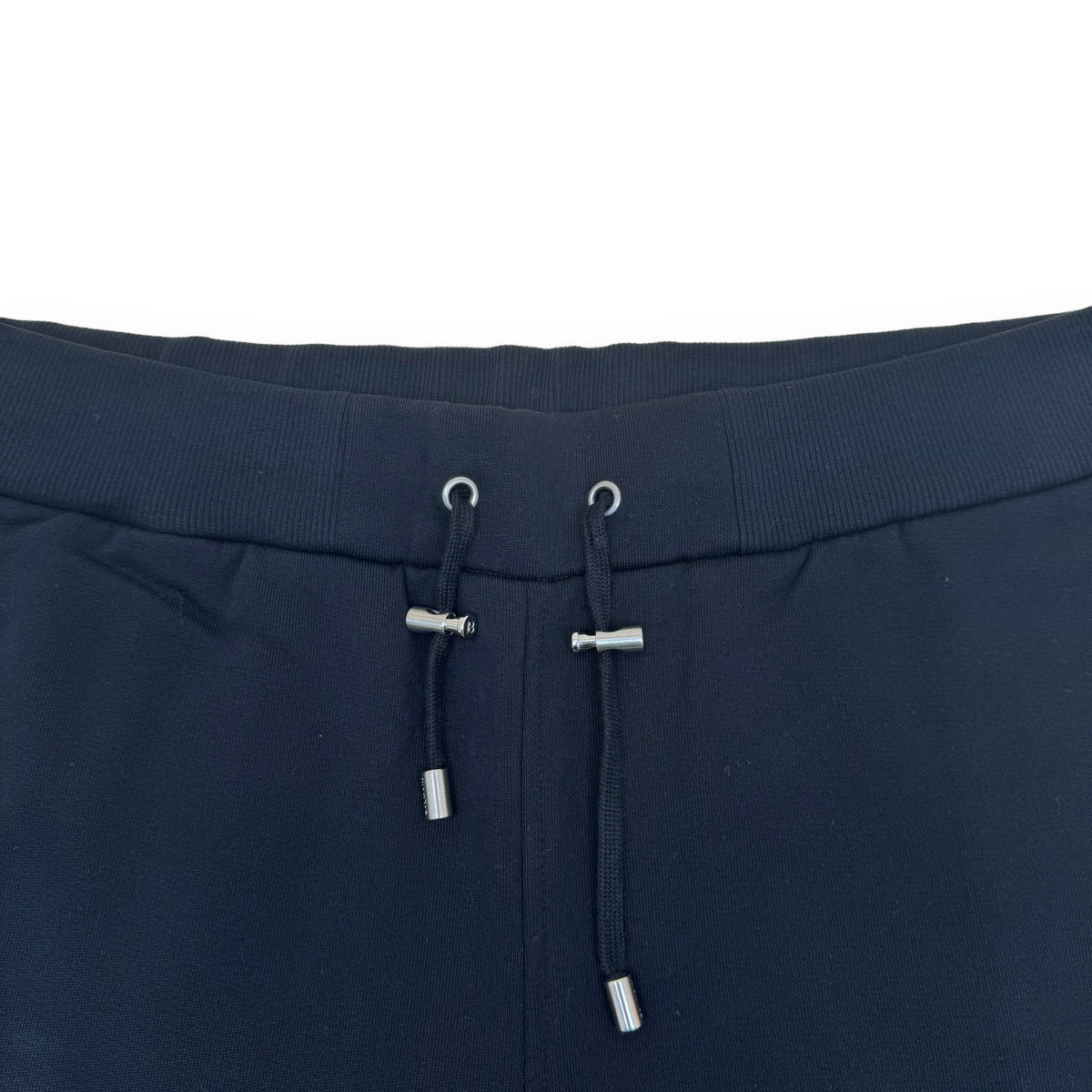 BALMAIN EMBOSSED LOGO SWEAT SHORTS BLACK XL