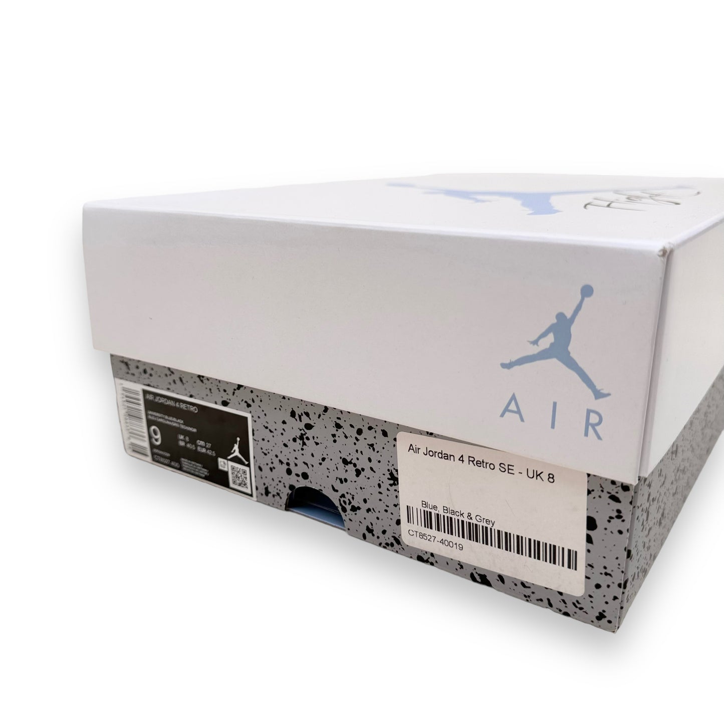 AIR JORDAN 4 RETRO SNEAKER UNIVERSITY BLUE UK8