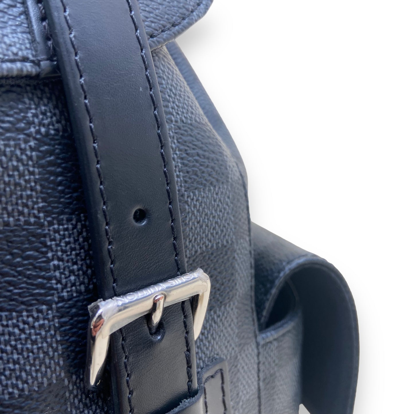 LOUIS VUITTON CHRISTOPHER MM BACKPACK BLACK