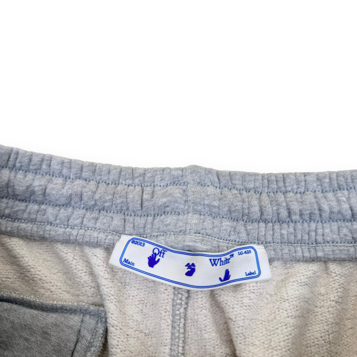OFF-WHITE MARKER SWEAT SHORTS GREY M