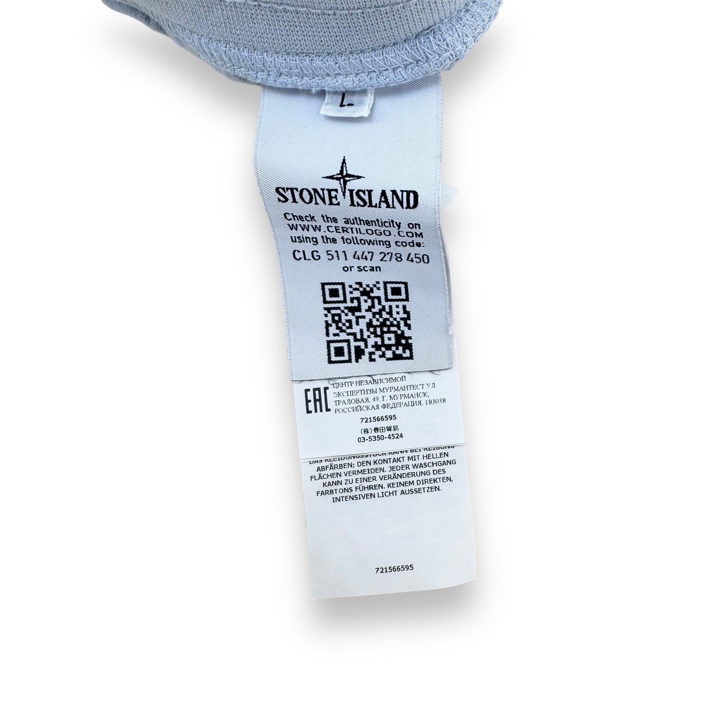 STONE ISLAND SS20 SWEAT SHORTS BABY BLUE L