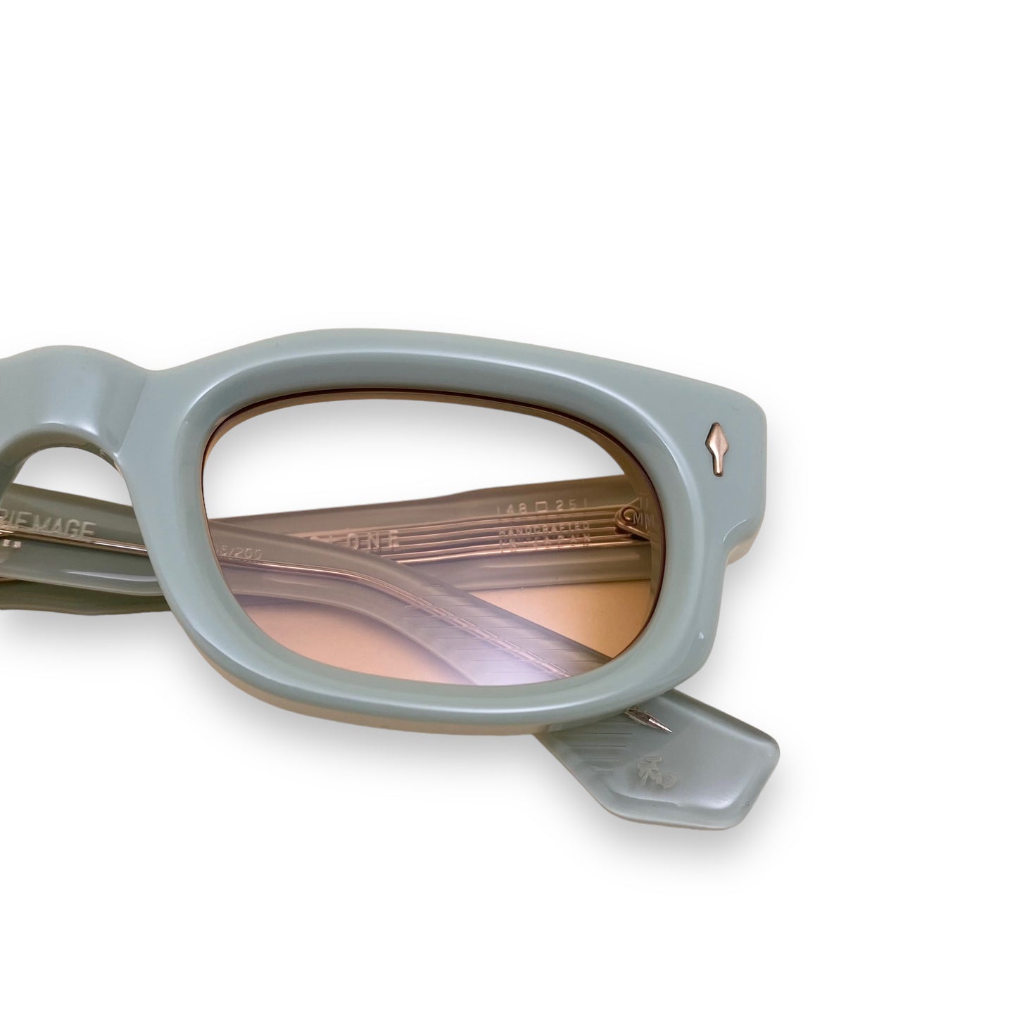 JACQUES MARIE MAGE WHISKEY CLONE GLASSES GLACIER BLUE / YELLOW O/S