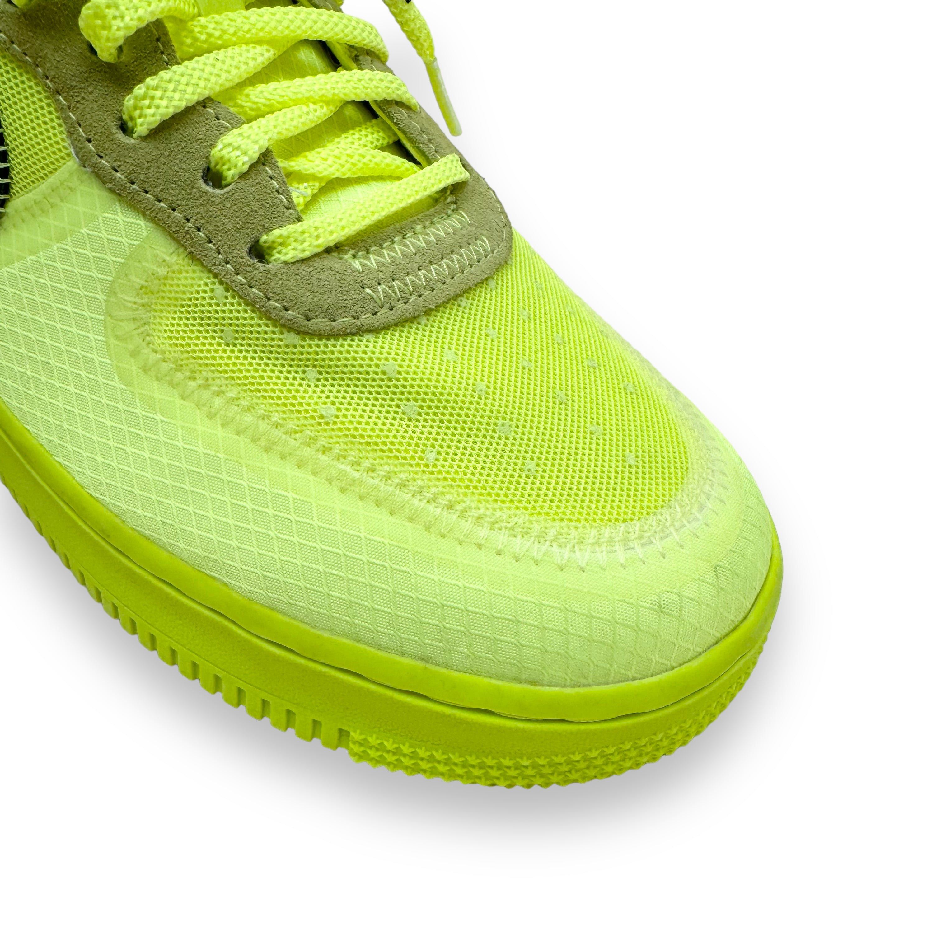 NIKE AIRFORCE 1 LOW X OFF-WHITE SNEAKERS VOLT UK8.5