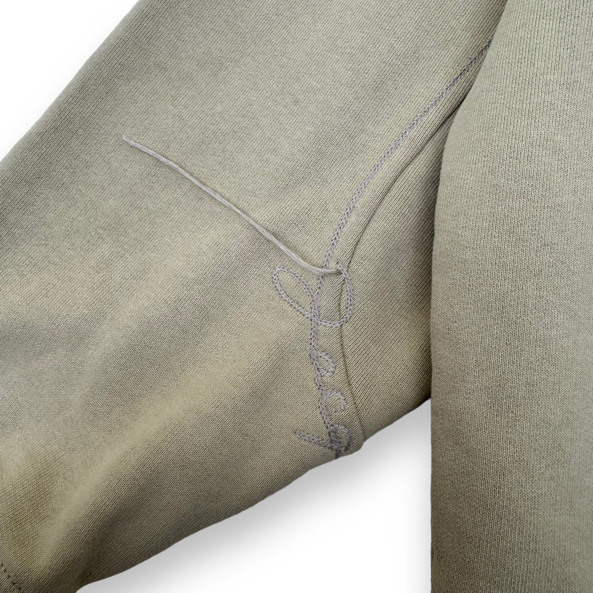 JACQUEMUS LOGO EMBROIDERED SWEATSHIRT BEIGE L
