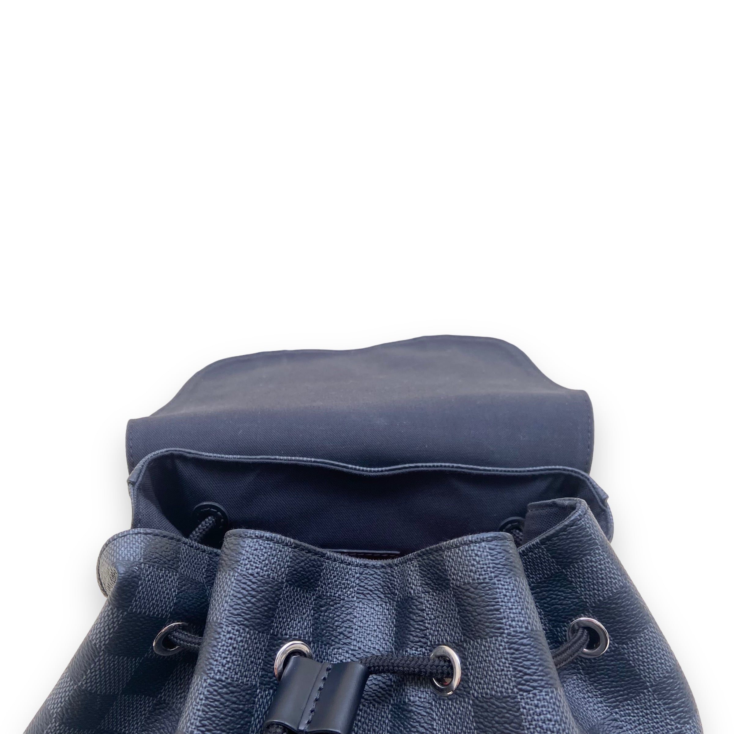LOUIS VUITTON CHRISTOPHER MM BACKPACK BLACK