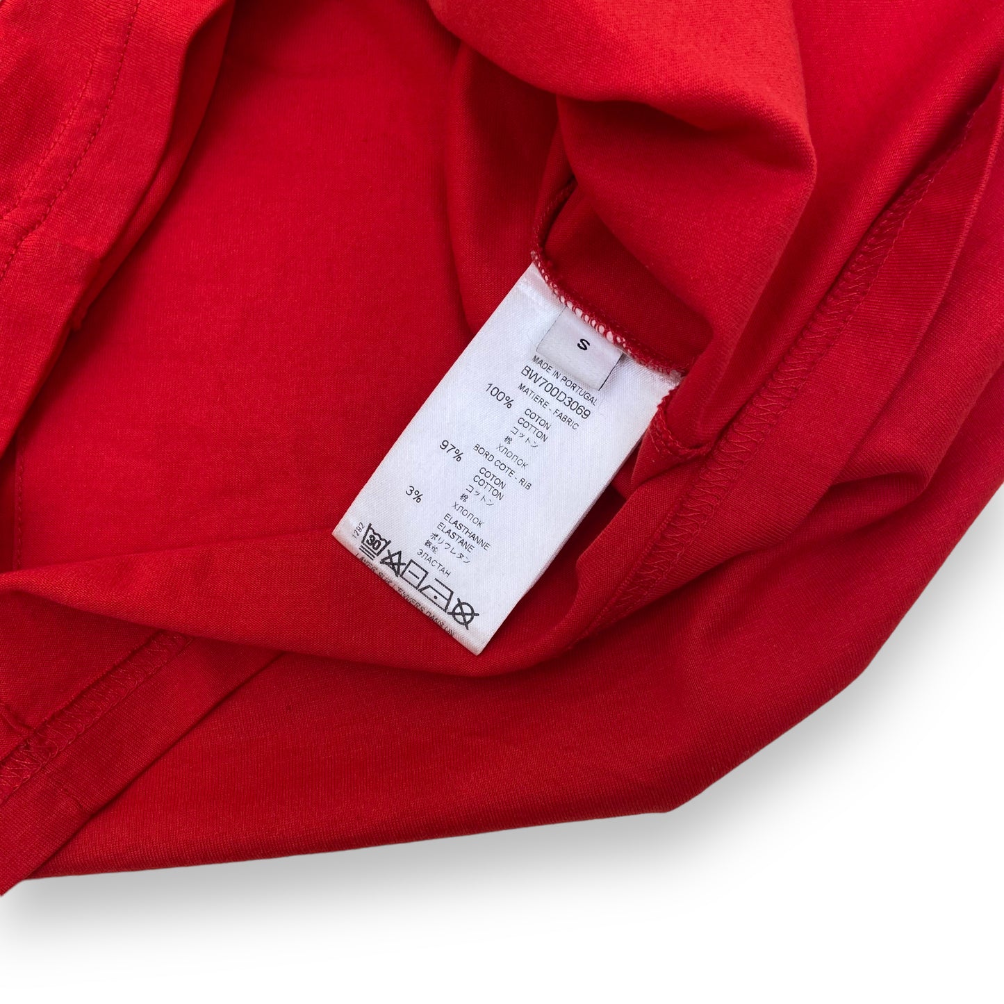 GIVENCHY ROTTWEILER T-SHIRT RED S