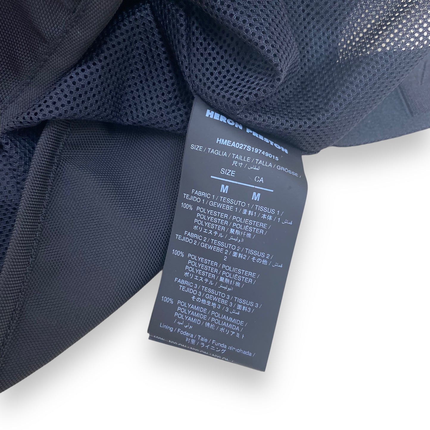 HERON PRESTON REFLECTIVE GILET VEST BLACK M
