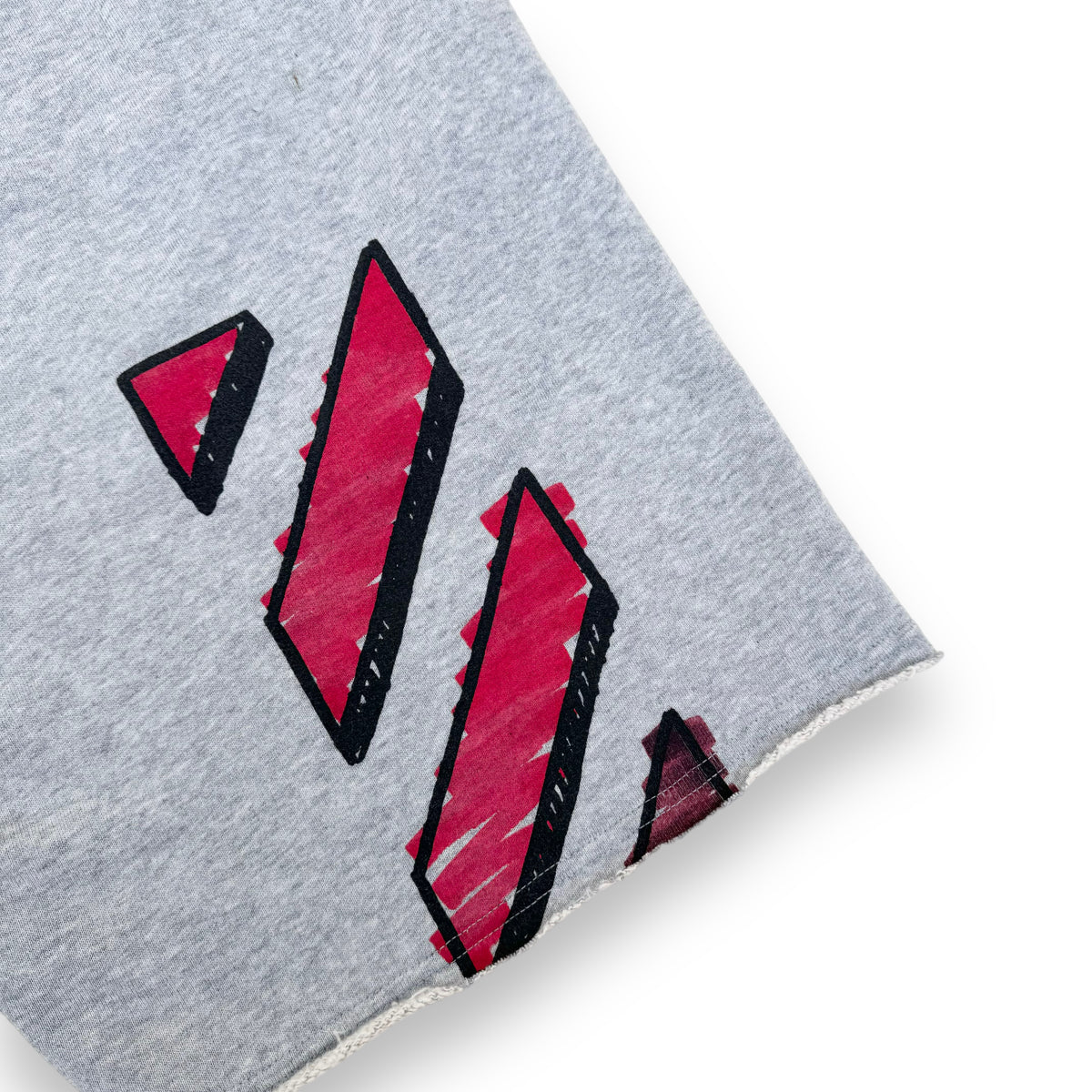 OFF-WHITE MARKER SWEAT SHORTS GREY M