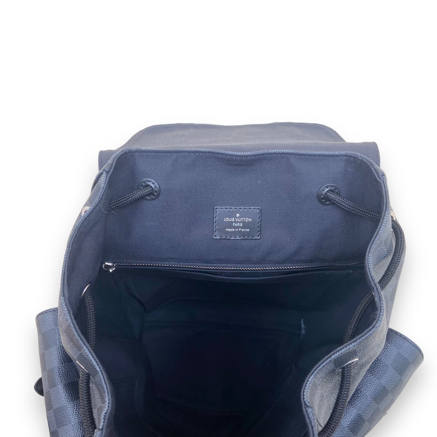 LOUIS VUITTON CHRISTOPHER MM BACKPACK BLACK