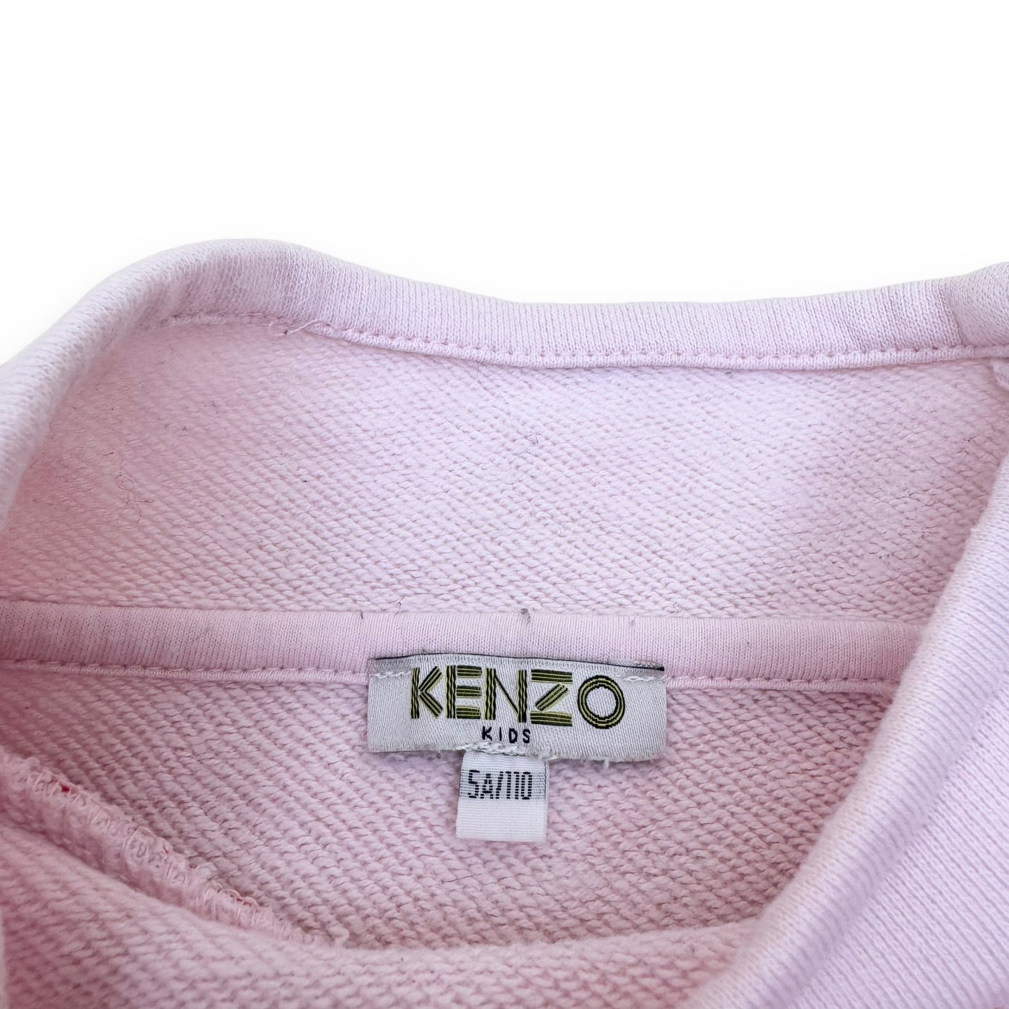 KENZO PARIS GLITTER SWEATSHIRT PINK AGE5