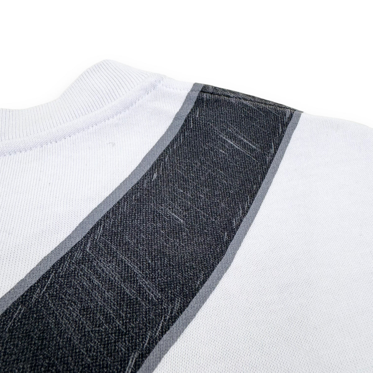 DIOR PRINTED SADDLE BAG COTTON T-SHIRT WHITE M