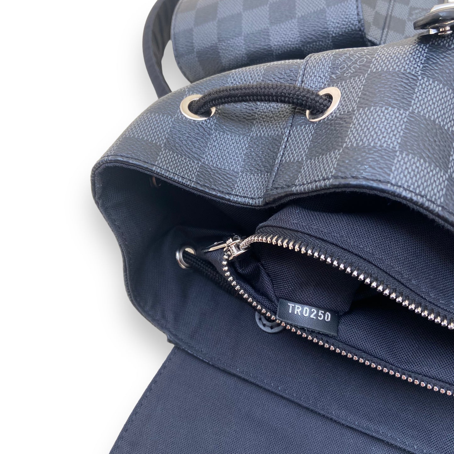LOUIS VUITTON CHRISTOPHER MM BACKPACK BLACK