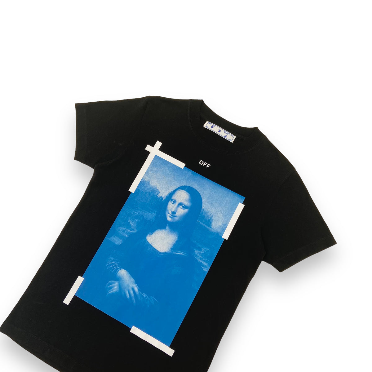 OFF-WHITE MONA LISA T-SHIRT BLACK S