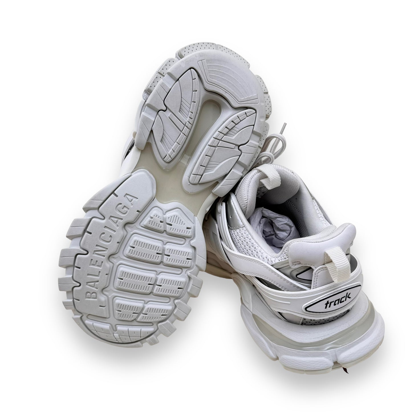 BALENCIAGA TRACK RUNNER SNEAKERS WHITE UK8