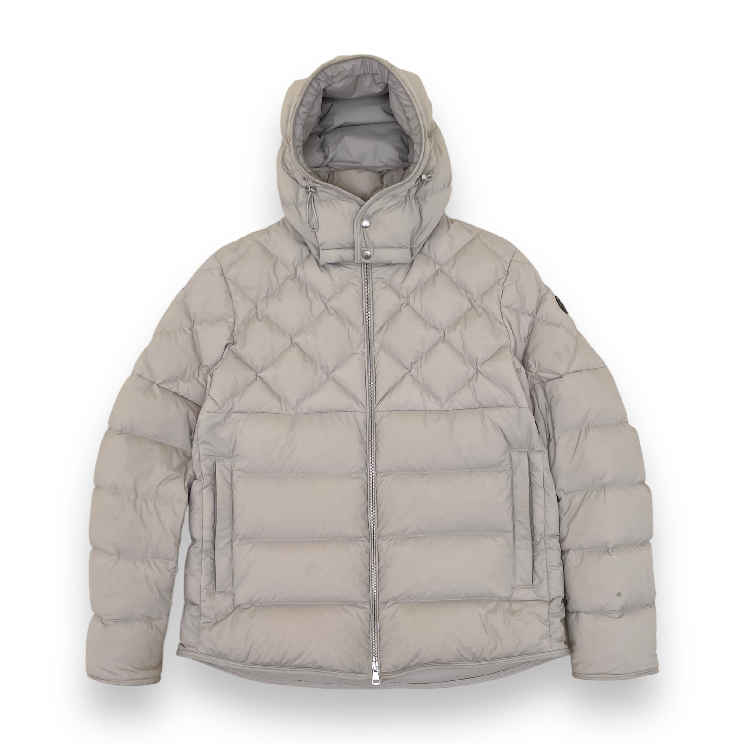 MONCLER CECAUD GIUBBOTTO PUFFER JACKET GREY XL
