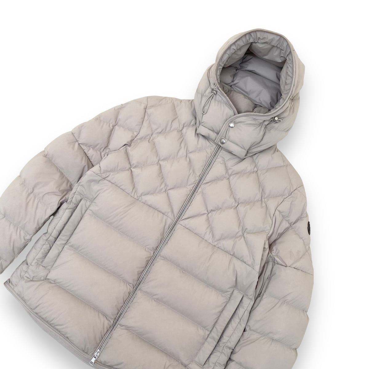 MONCLER CECAUD GIUBBOTTO PUFFER JACKET GREY XL