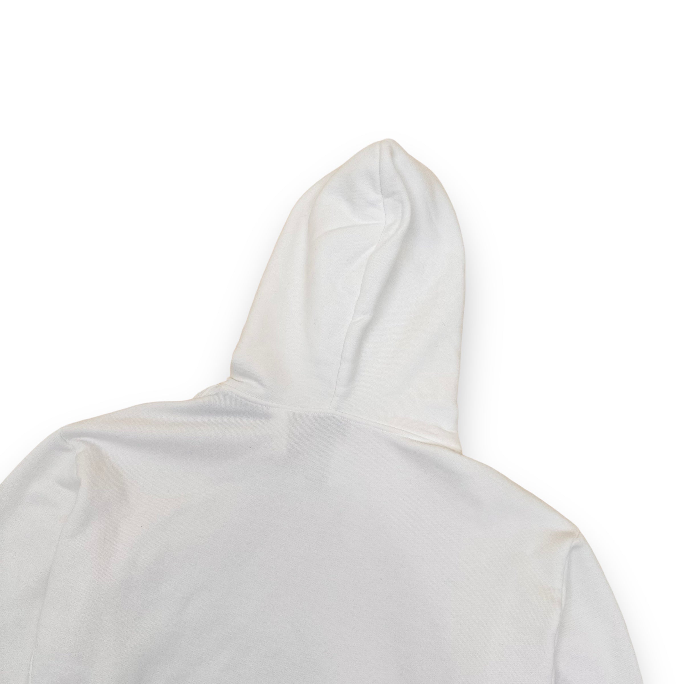 MONCLER GENIUS FRAGMENT PIKACHU PRINT PULLOVER HOODIE WHITE M