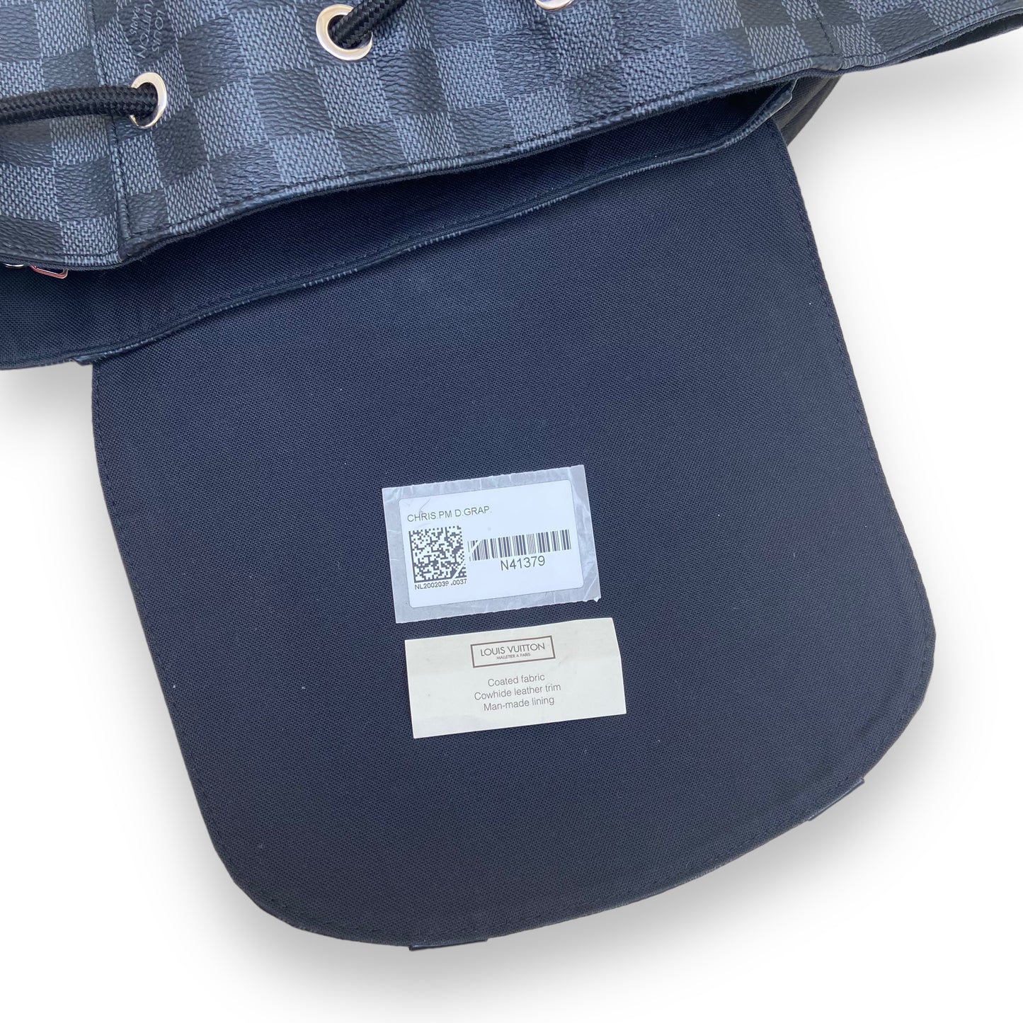 LOUIS VUITTON CHRISTOPHER MM BACKPACK BLACK