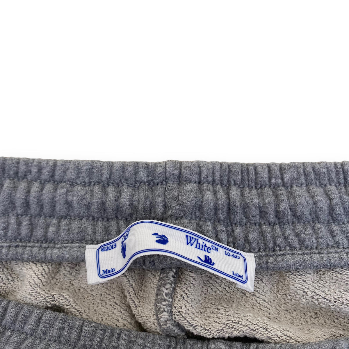 OFF-WHITE JOGGERS GREY L