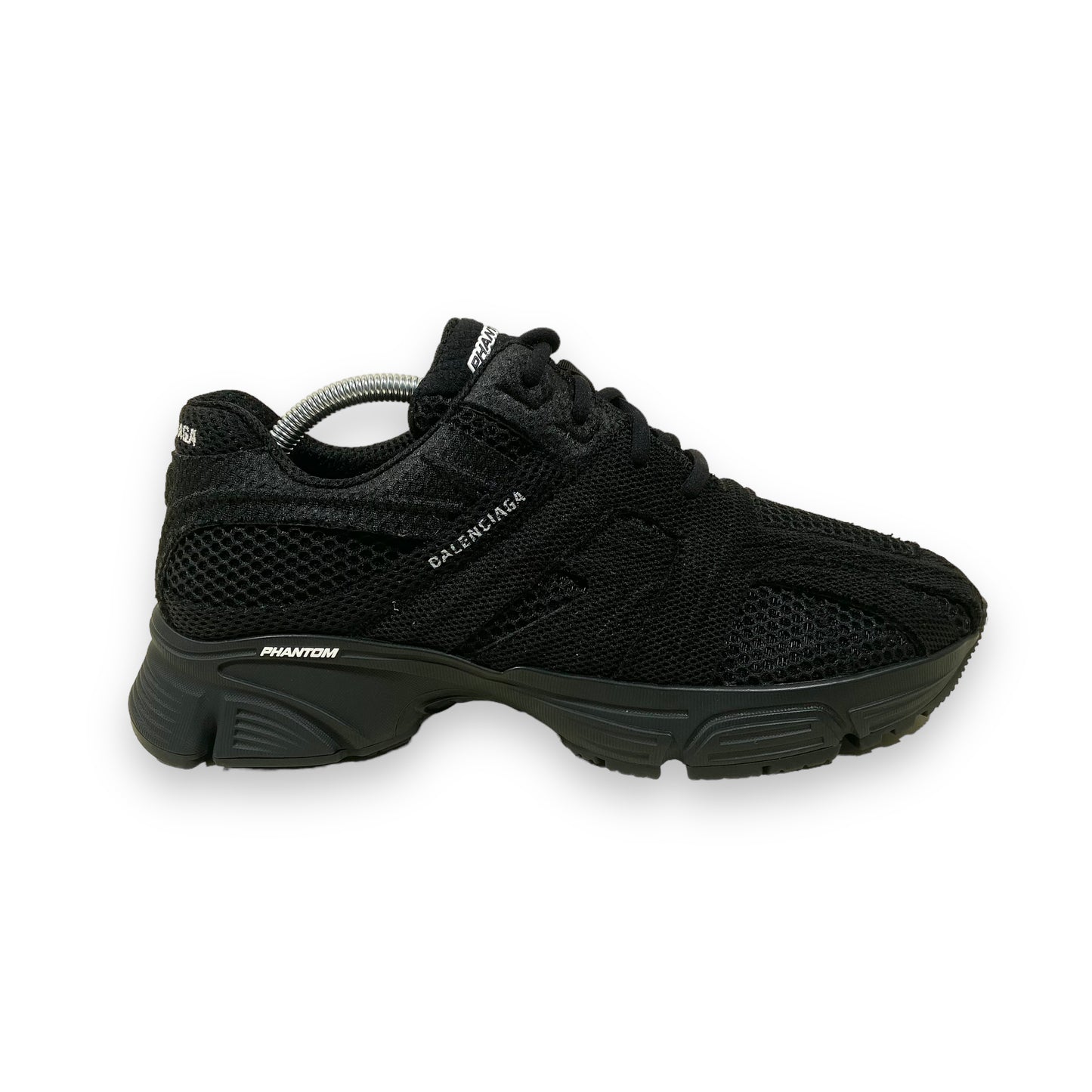 BALENCIAGA PHANTOM BLACK SNEAKERS UK7