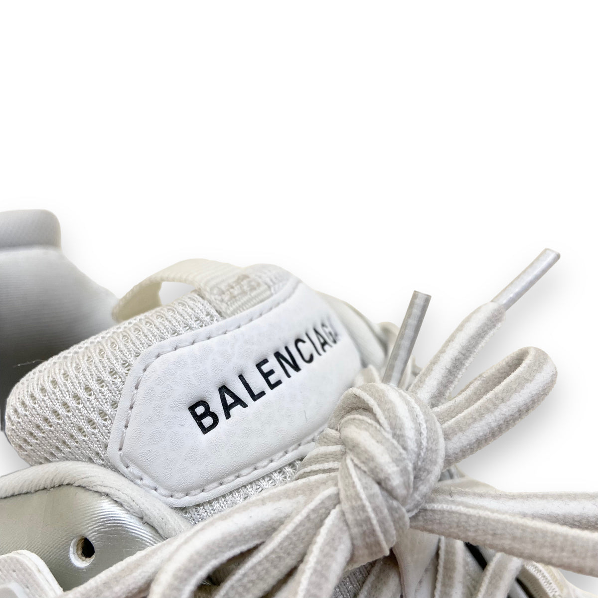 BALENCIAGA TRACK MESH AND NYLON SNEAKERS WHITE UK9