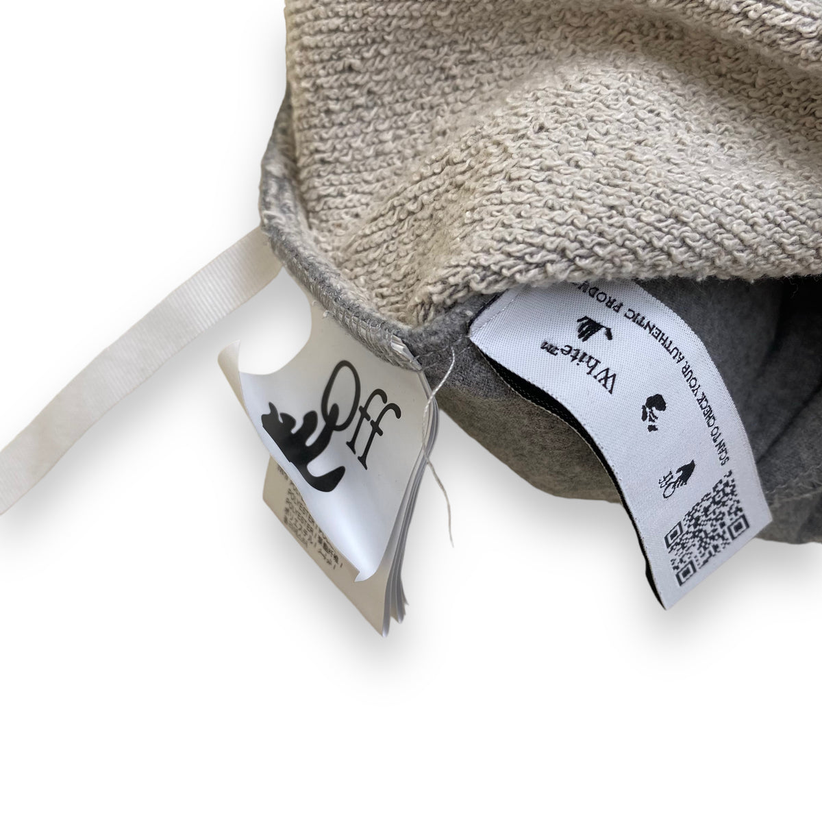 OFF-WHITE JOGGERS GREY L