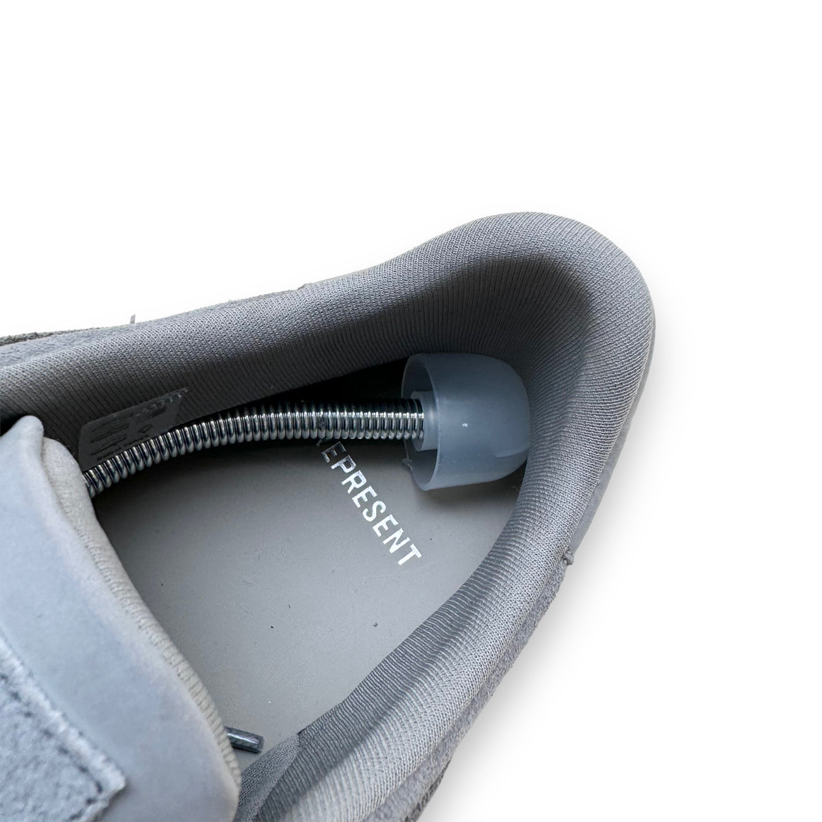 REPRESENT APEX LOW TOP SUEDE SNEAKERS GREY UK12