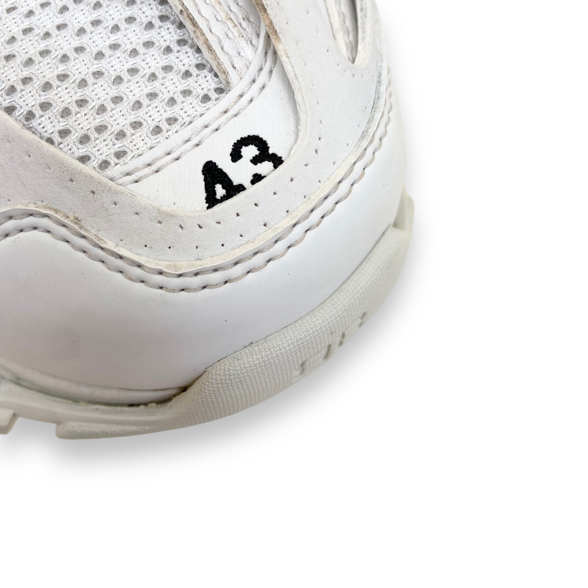 BALENCIAGA TRACK MESH AND NYLON SNEAKERS WHITE UK9