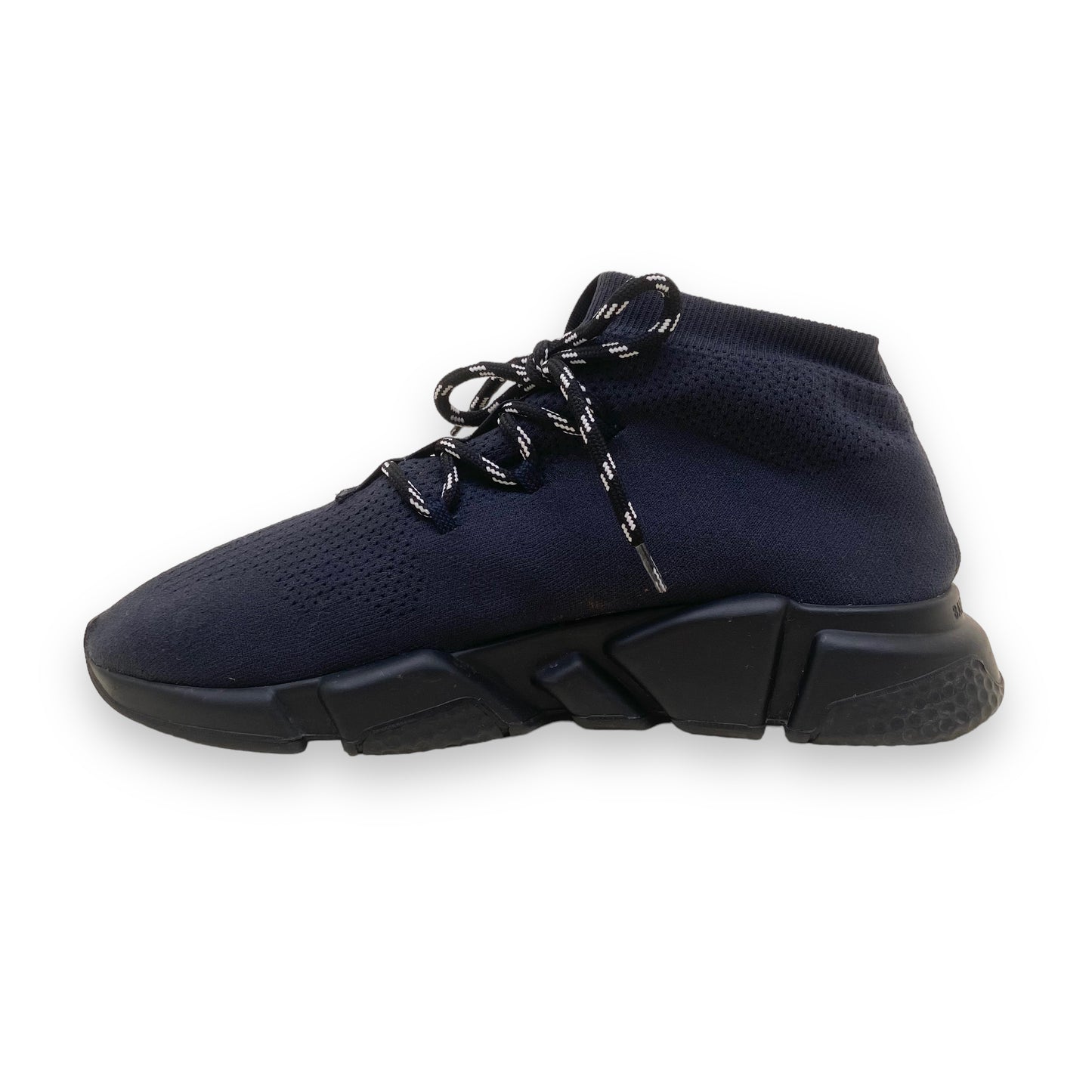 BALENCIAGA SPEED LACE UP SNEAKERS BLACK UK8