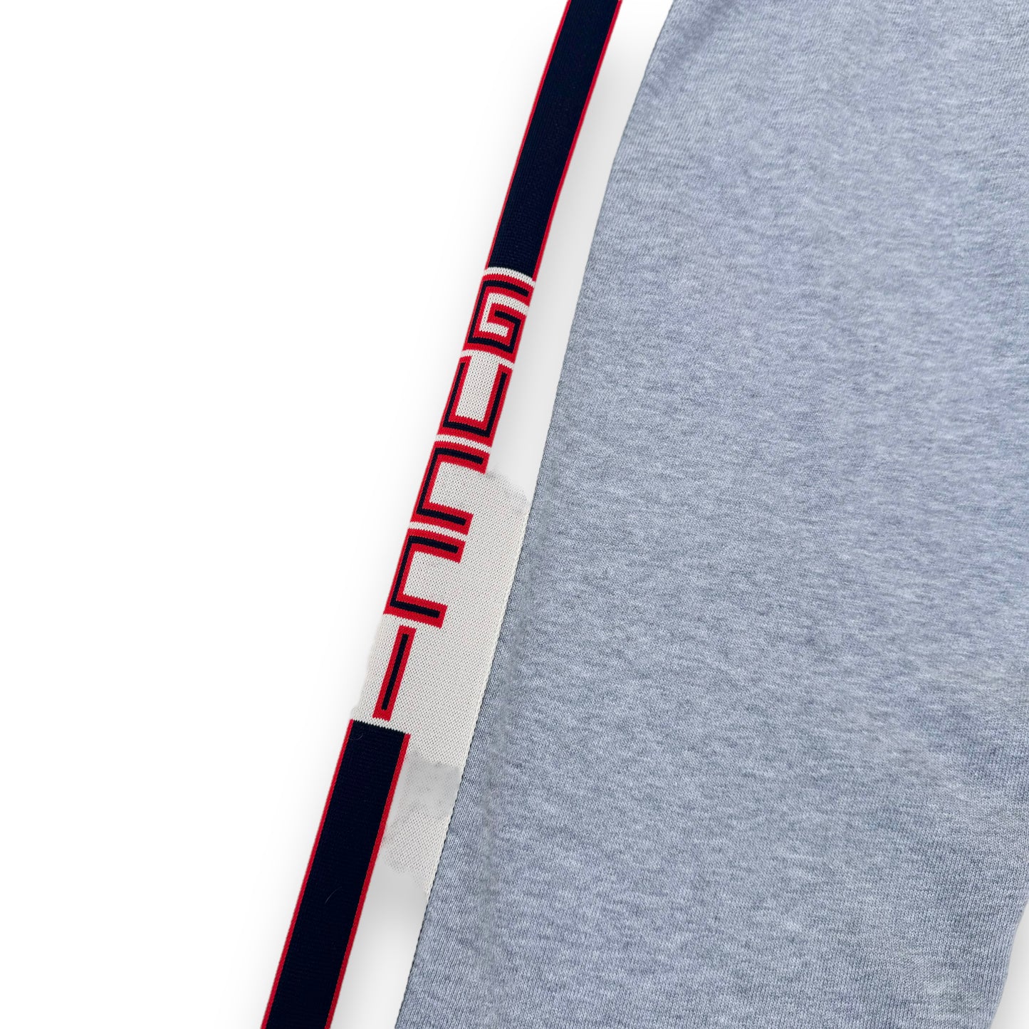 GUCCI WOLF MOTIF JERSEY SWEATPANTS GREY XL