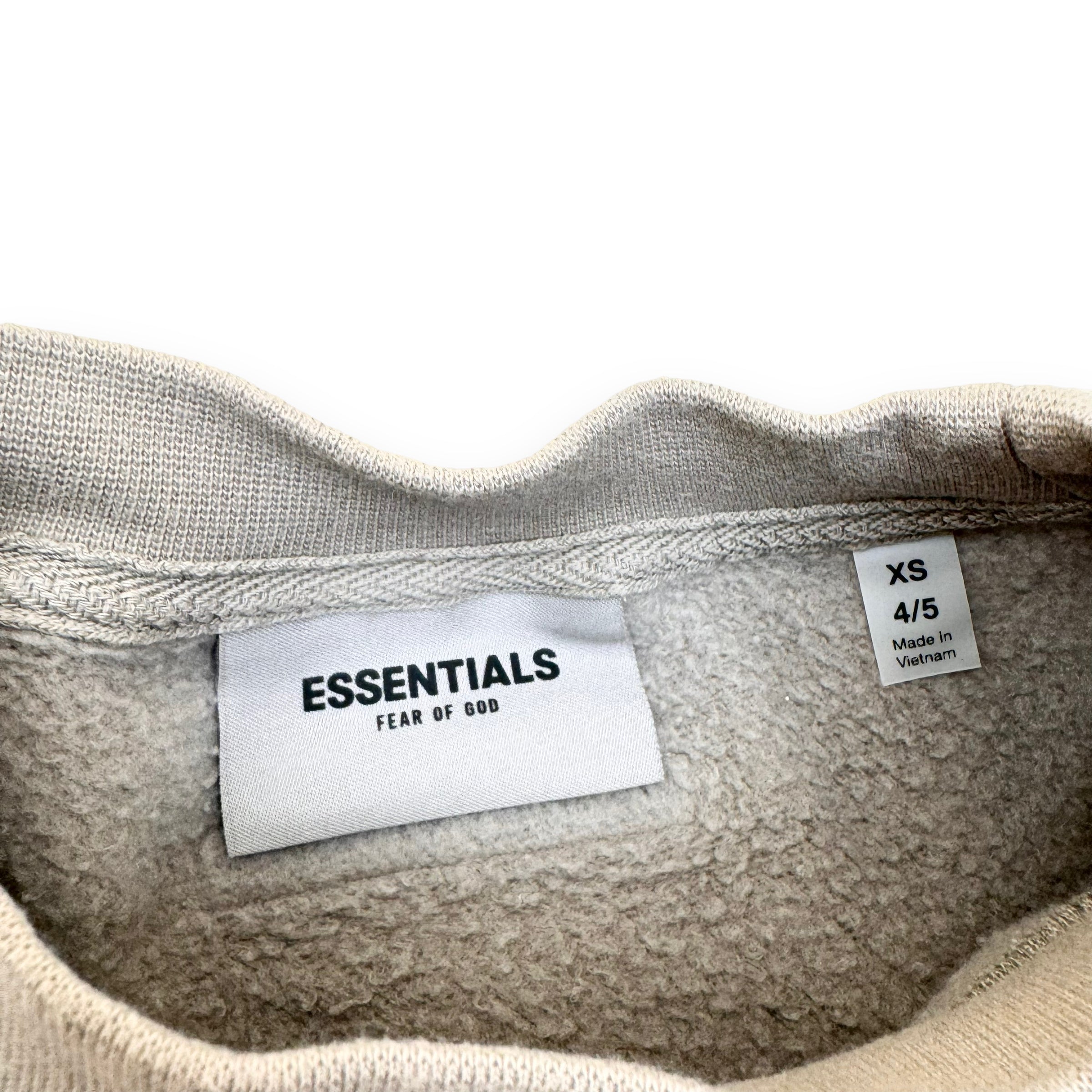 ESSENTIALS FEAR OF GOD SWEATSHIRT BEIGE AGE4